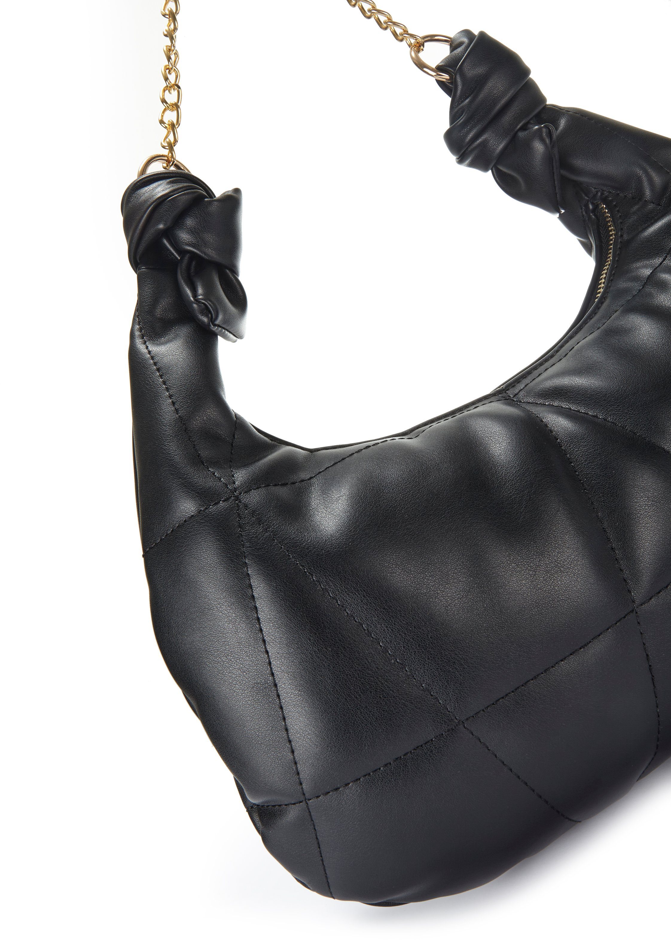 Vivance Handtas Schoudertas met modieuze stiksels, minibag, handtas vegan
