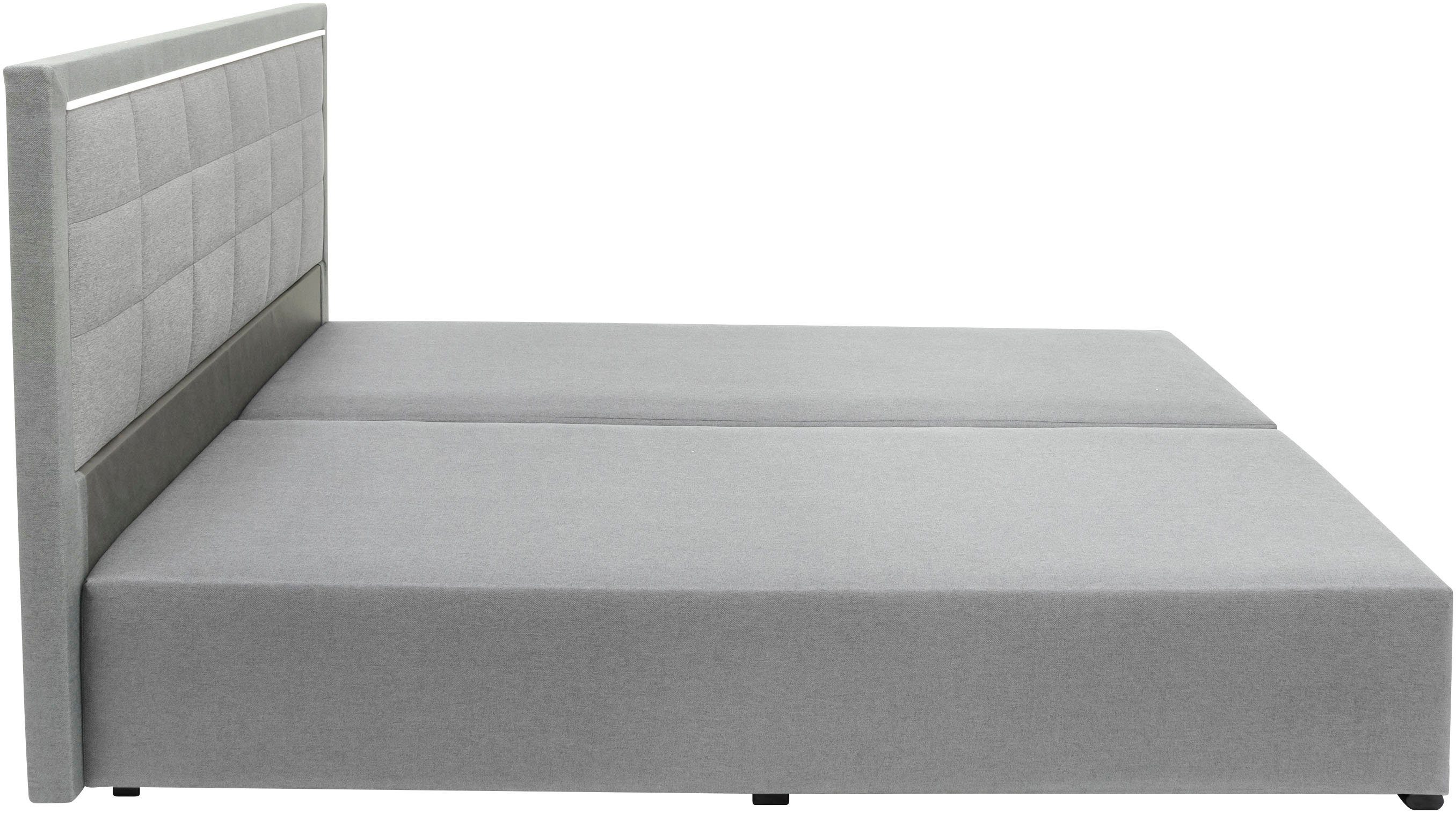 COLLECTION AB Boxspring 30 jaar jubileummodel Athena in h2,h3 & h4, incl. led-lijst
