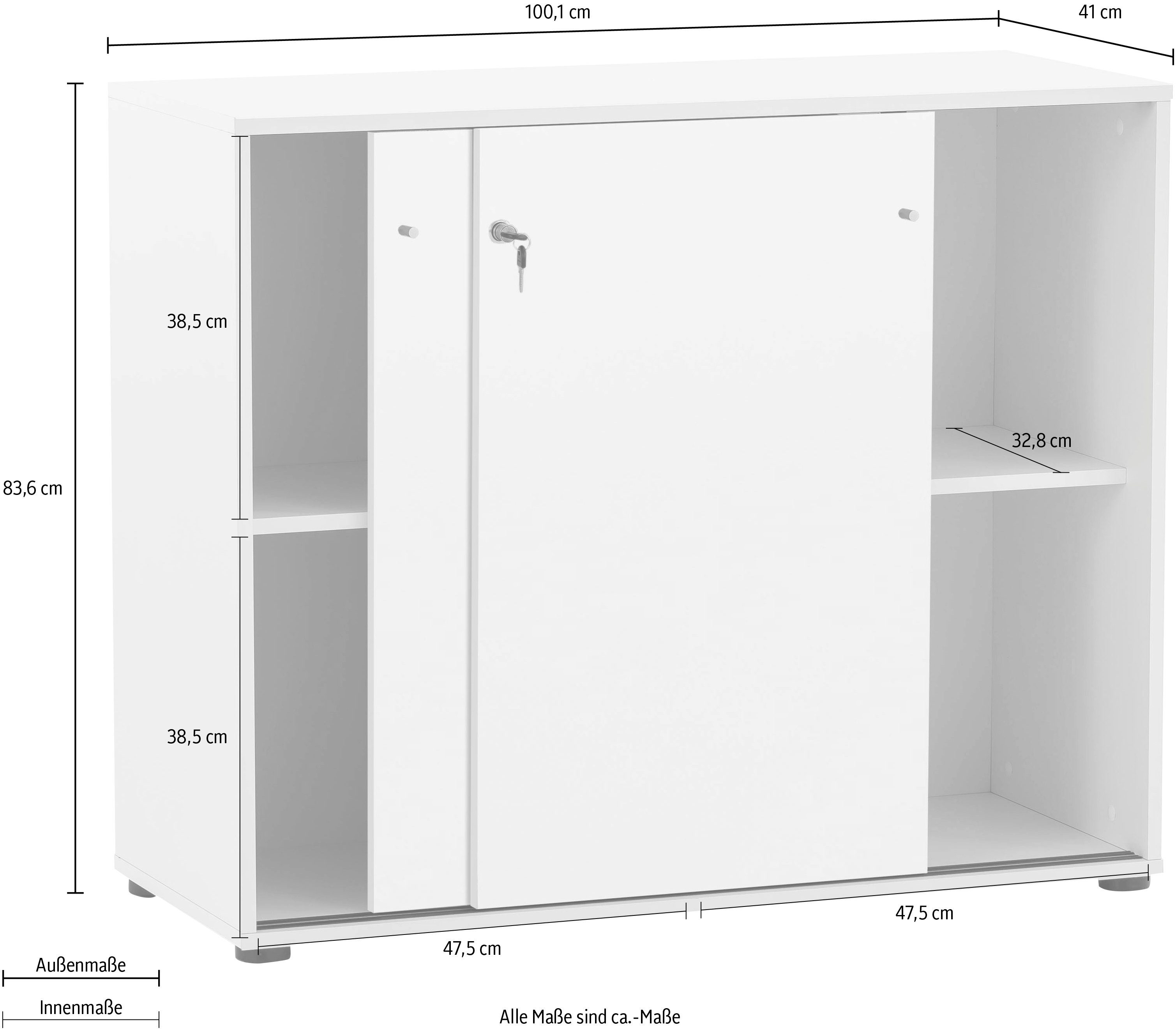 Schildmeyer Archiefkast Serie 400 Breedte 100 cm