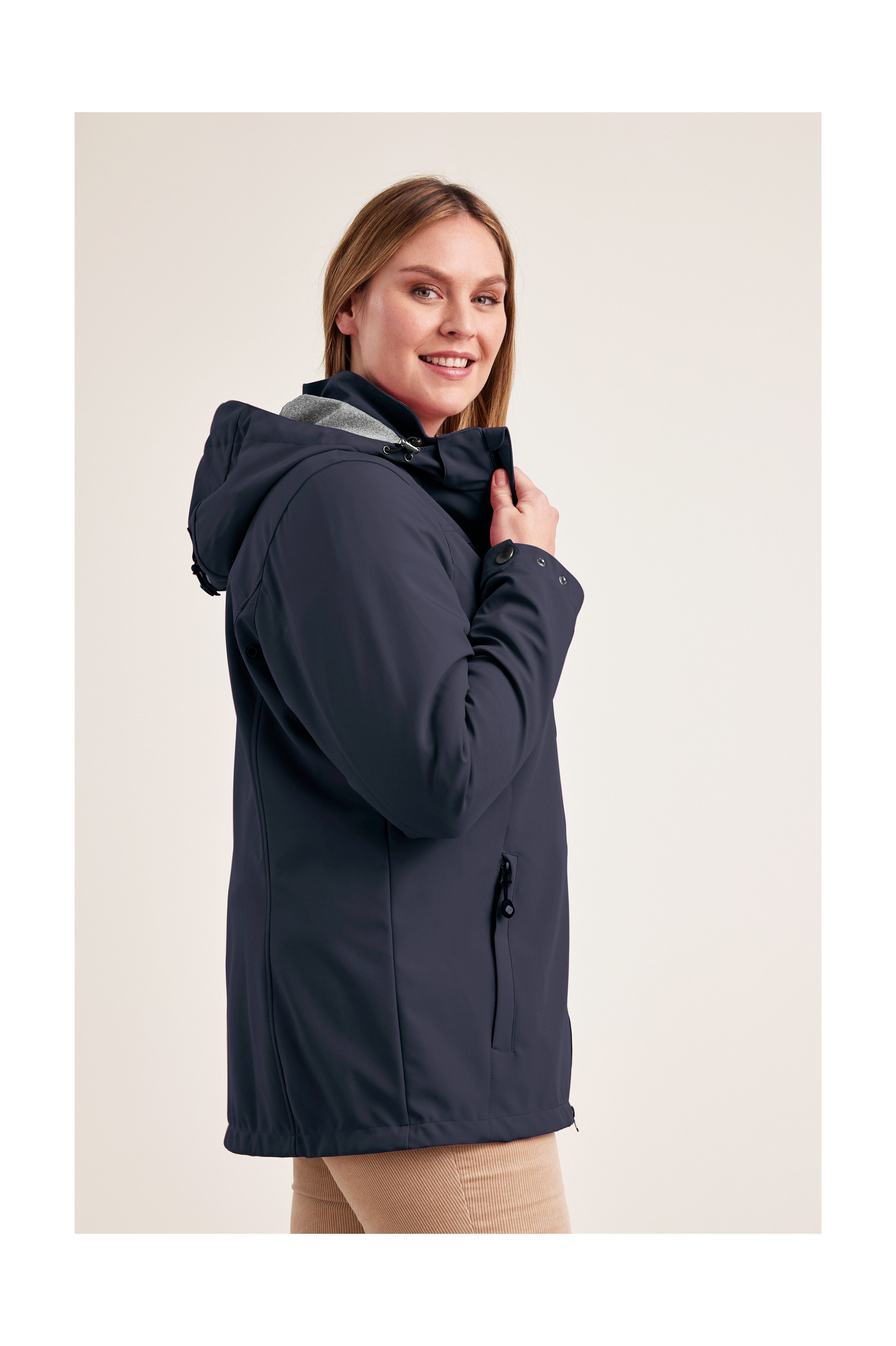 STOY Softshell-jack STS 1 WMN SFTSHLL JCKT Dames softshelljas: waterafstotend, ademend, milieuvriendelijk