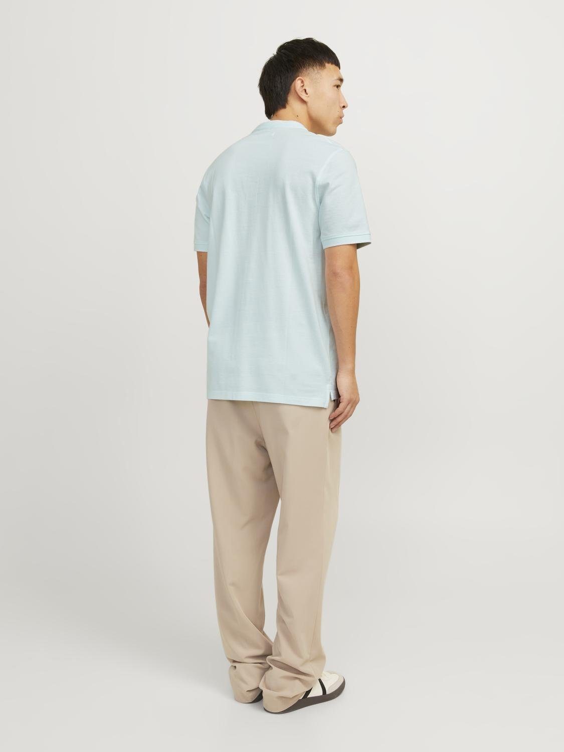 Jack & Jones Poloshirt JJEPAULOS MAO POLO met geborduurd logo