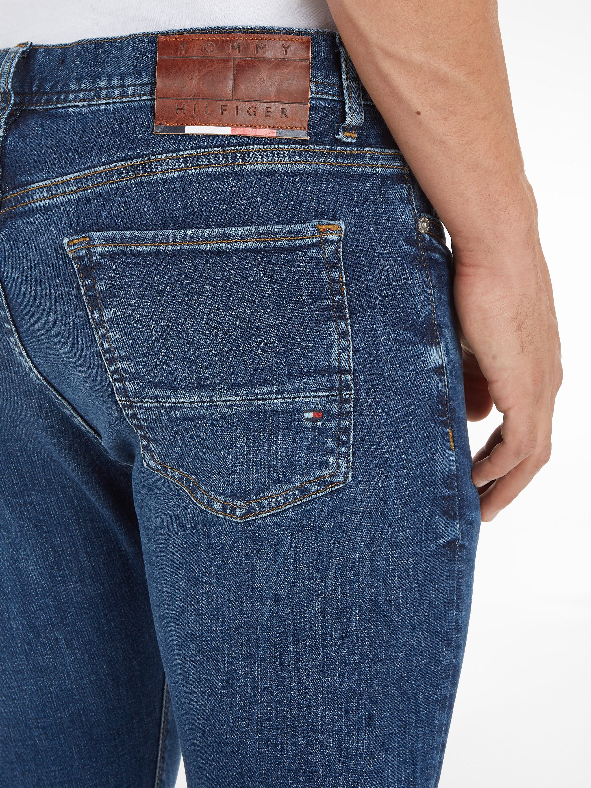 Tommy Hilfiger Slim fit jeans Bleecker met katoen-denim stretch, extra comfortabel
