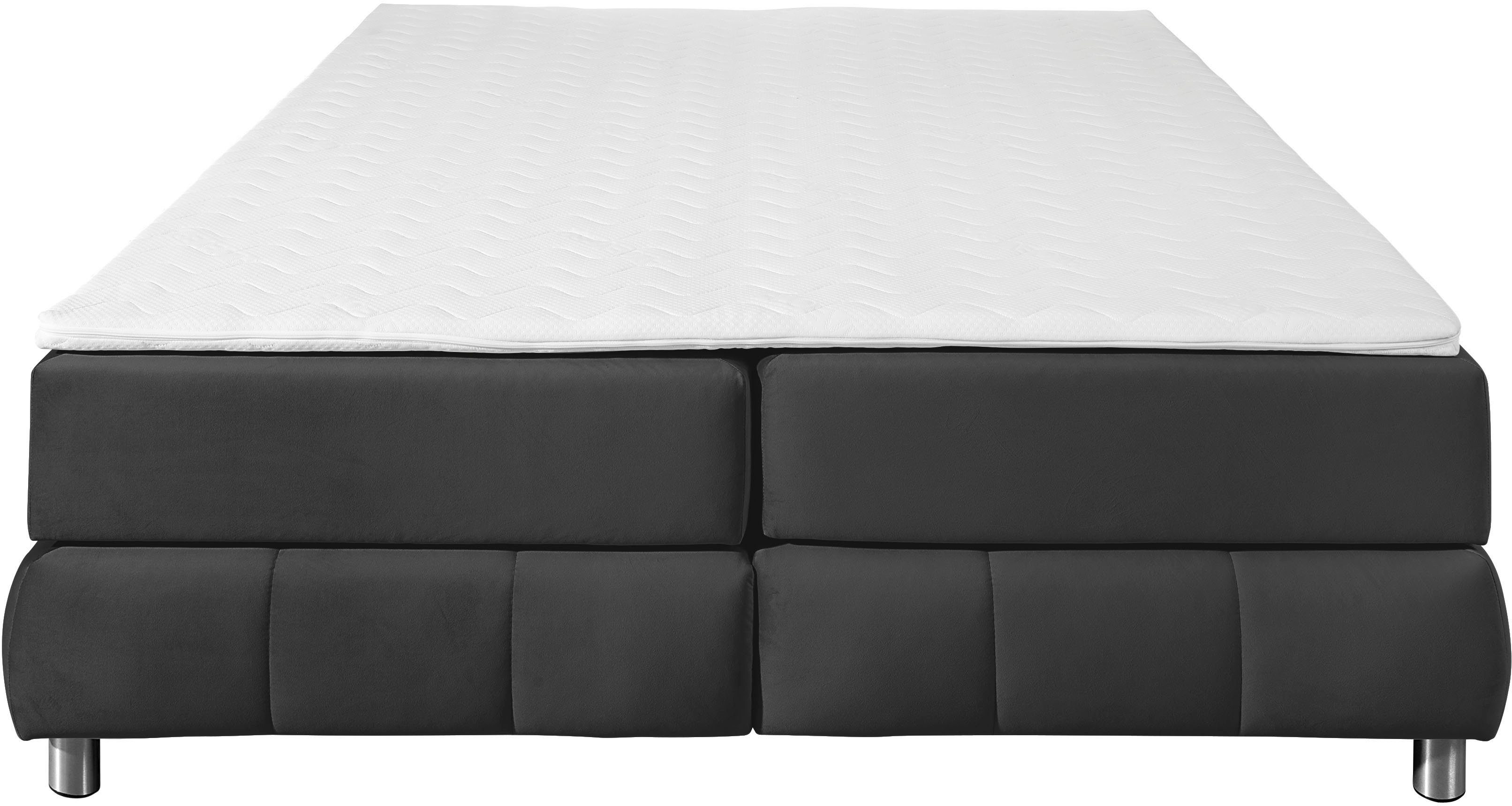 andas Boxspring Salo Zonder hoofdbord, incl. matrastopper, ook in extra lange versie 220 cm verkrijgbaar