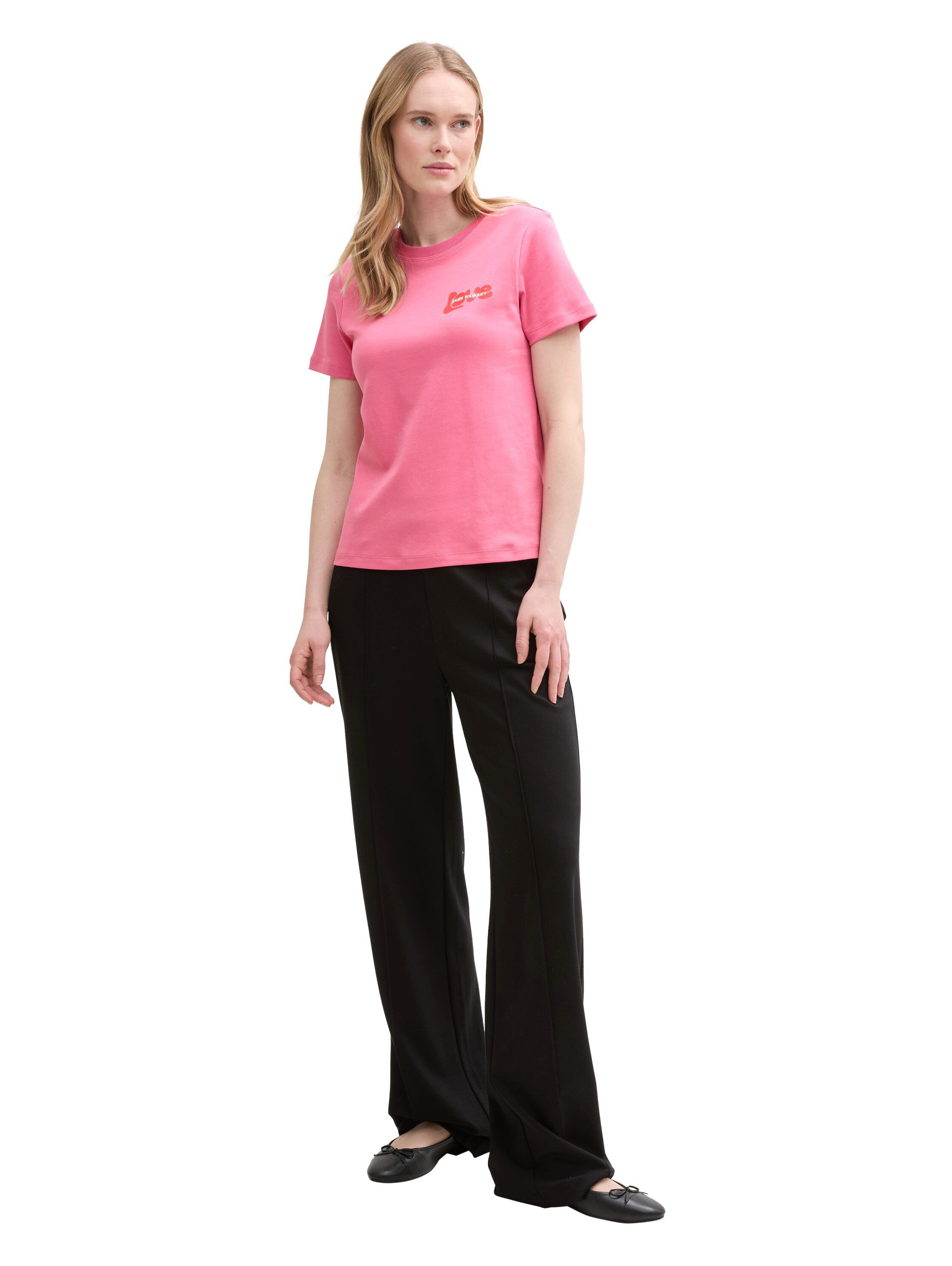 Tom Tailor T-shirt met frontprint