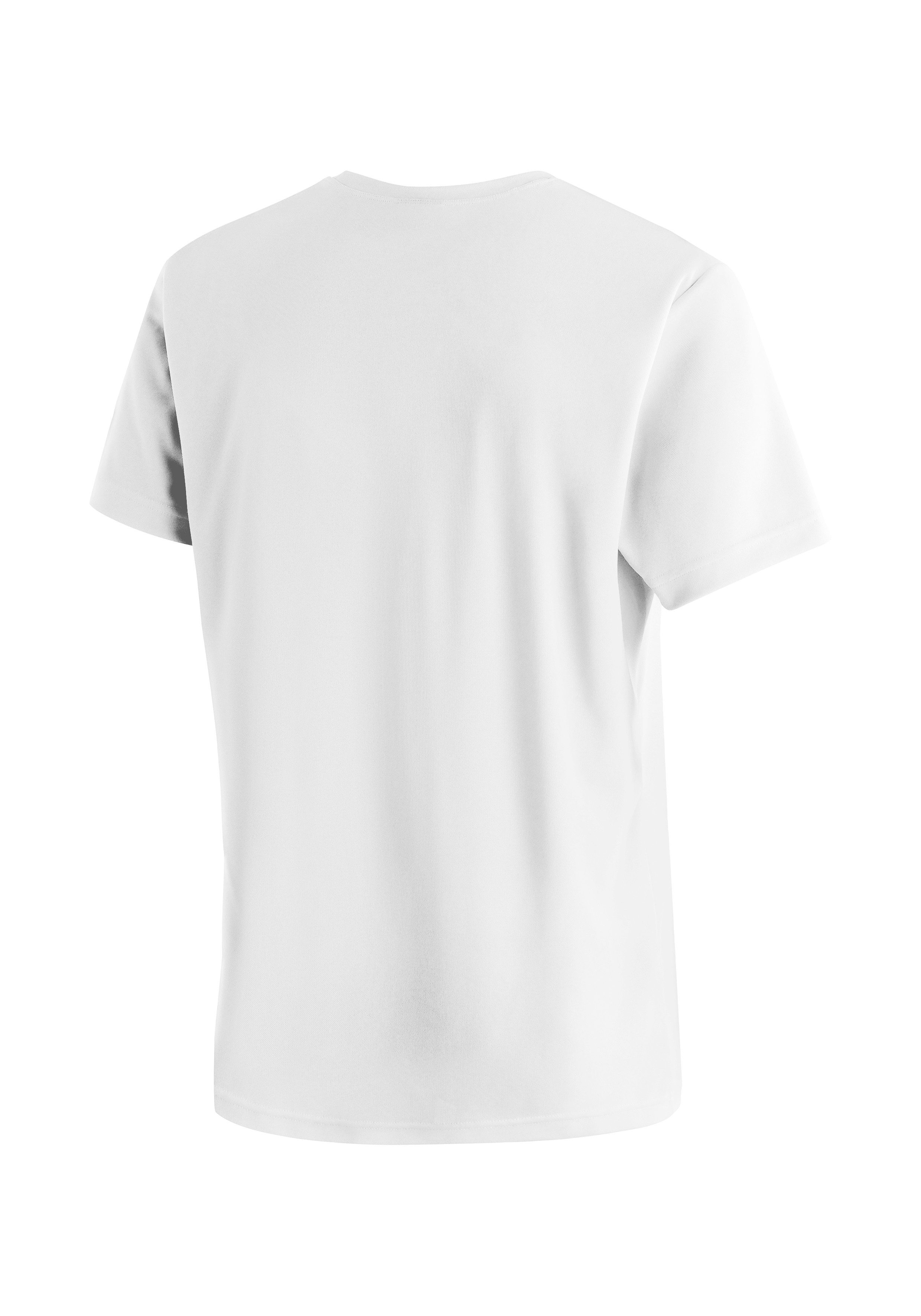 Maier Sports T-shirt Dieter print Heren functioneel shirt, vrijetijdsshirt met print, regular fit