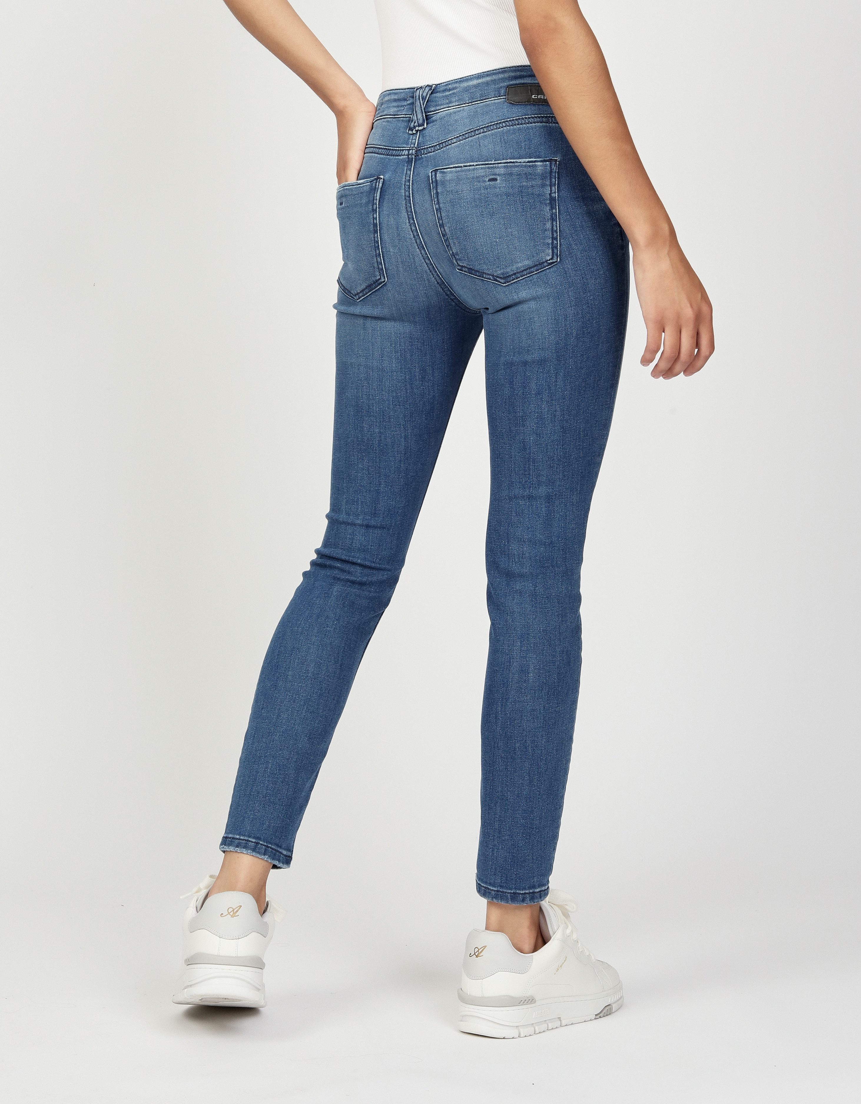 GANG Skinny fit jeans 94LAYLA comfortabele taillehoogte