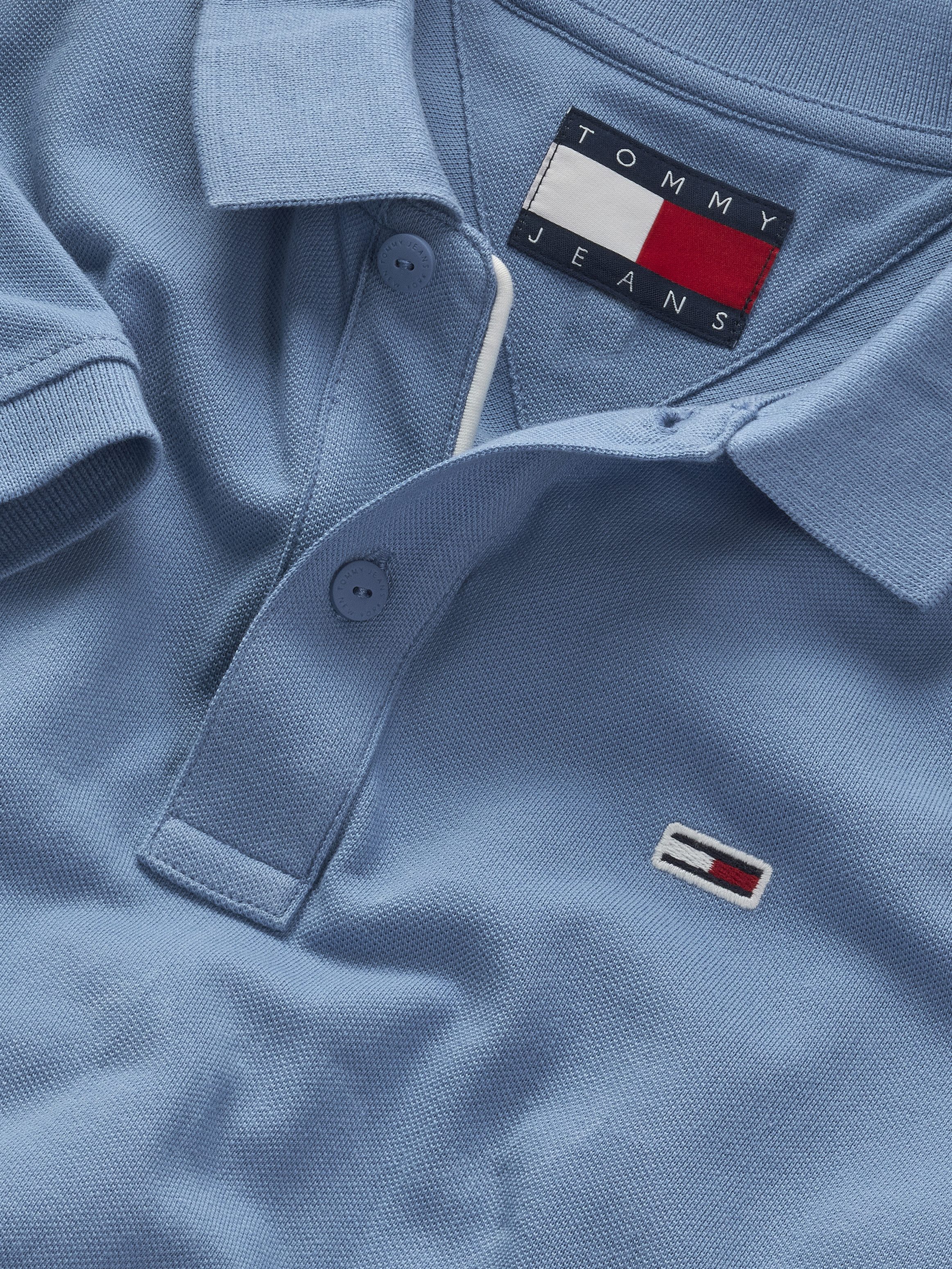TOMMY JEANS Poloshirt TJM SLIM PLACKET POLO