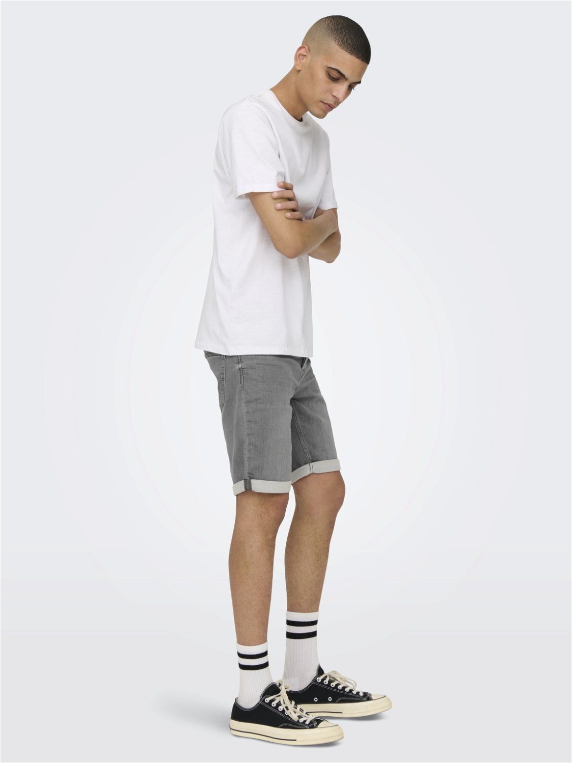 ONLY & SONS Jeansshort ONSPLY LIGHT BLUE 5189 SHORTS DNM NOOS