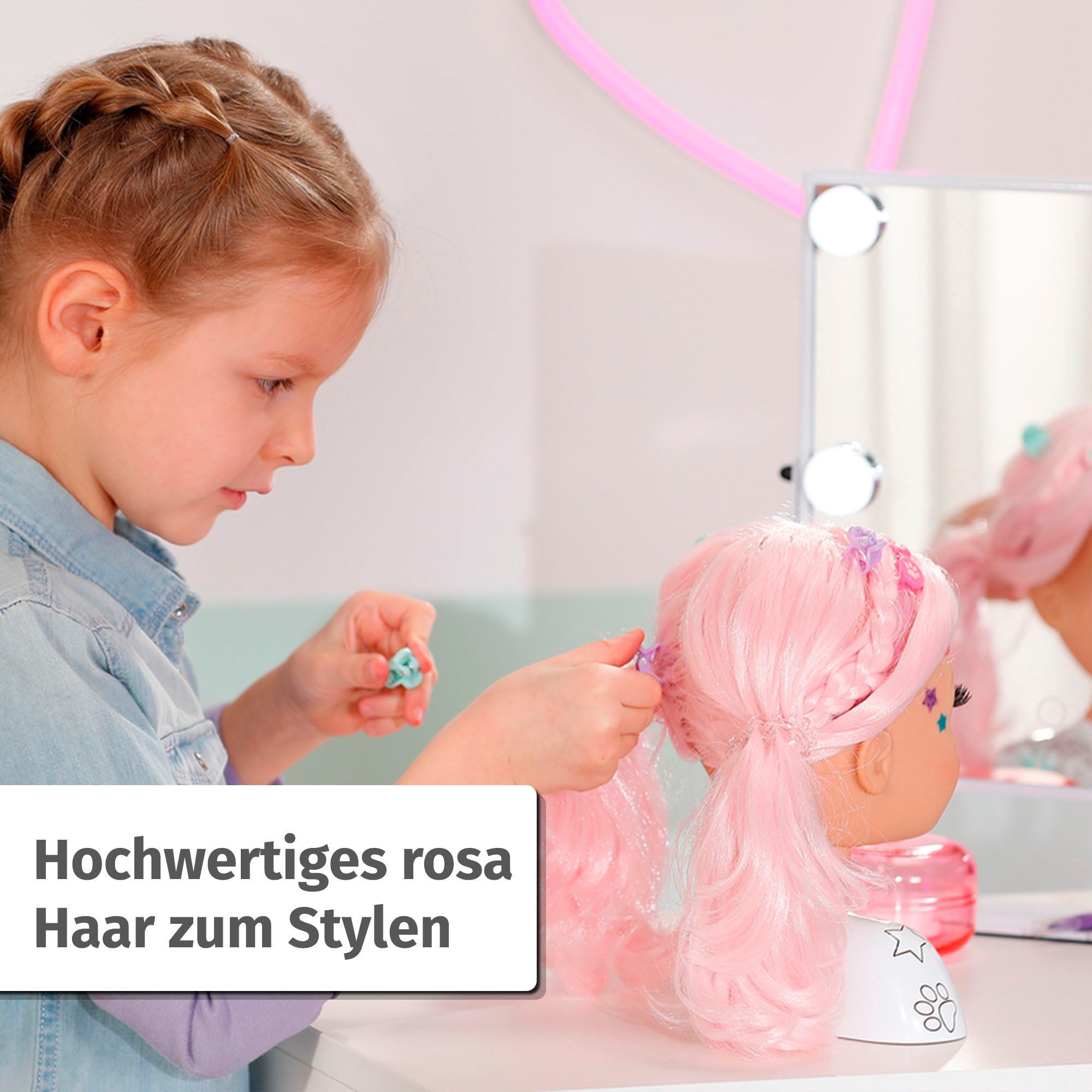 Baby Born Kophoofd Stijlhoofd creatief