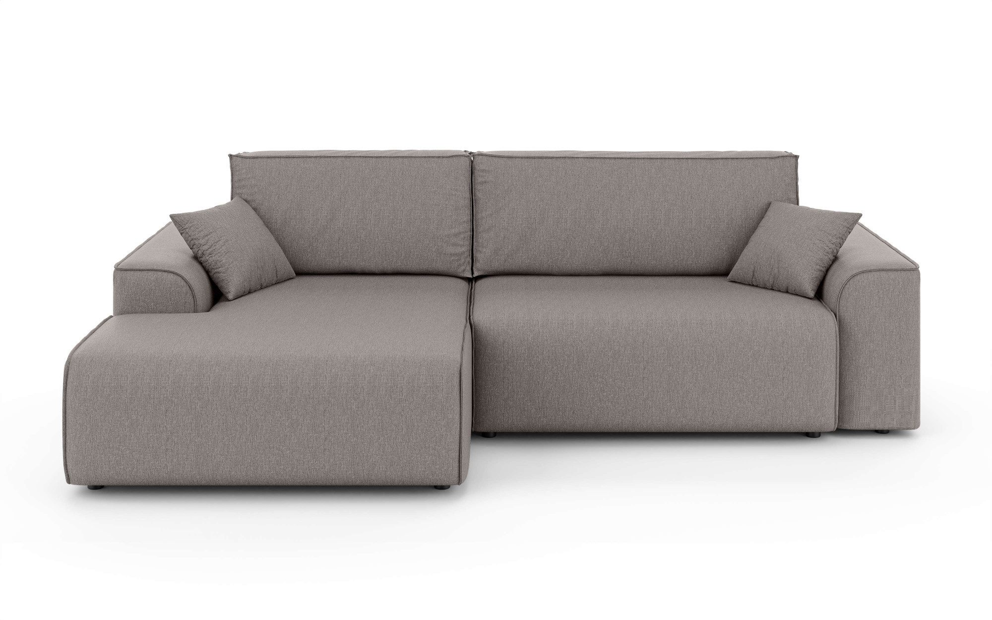 Home affaire Hoekbank Santenay met bedfunctie en bedlade, afmetingen: B/D/H 266/164/90 cm
