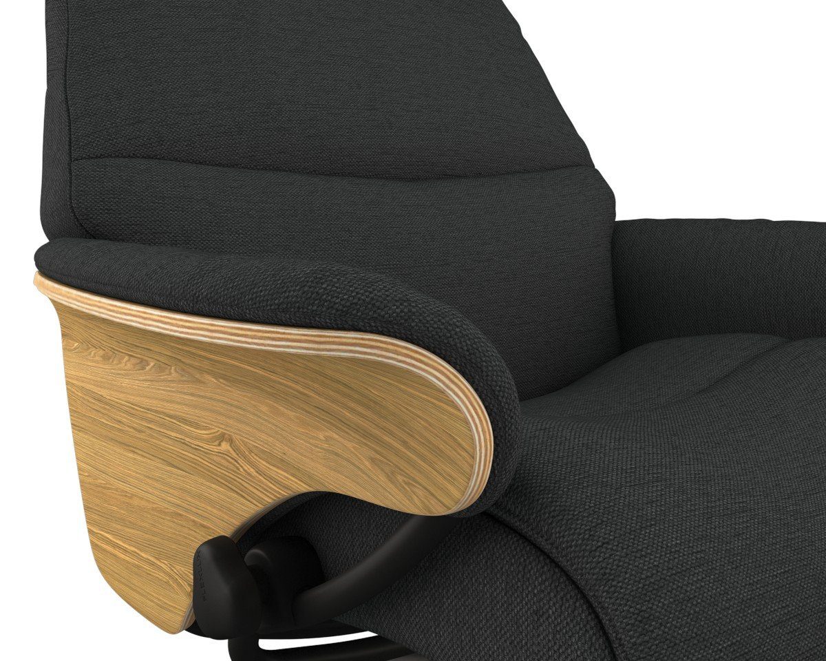 FLEXLUX Relaxfauteuil Aarhus, functionele stoel, gestoffeerde stoel, armleuningen, TV-fauteuil