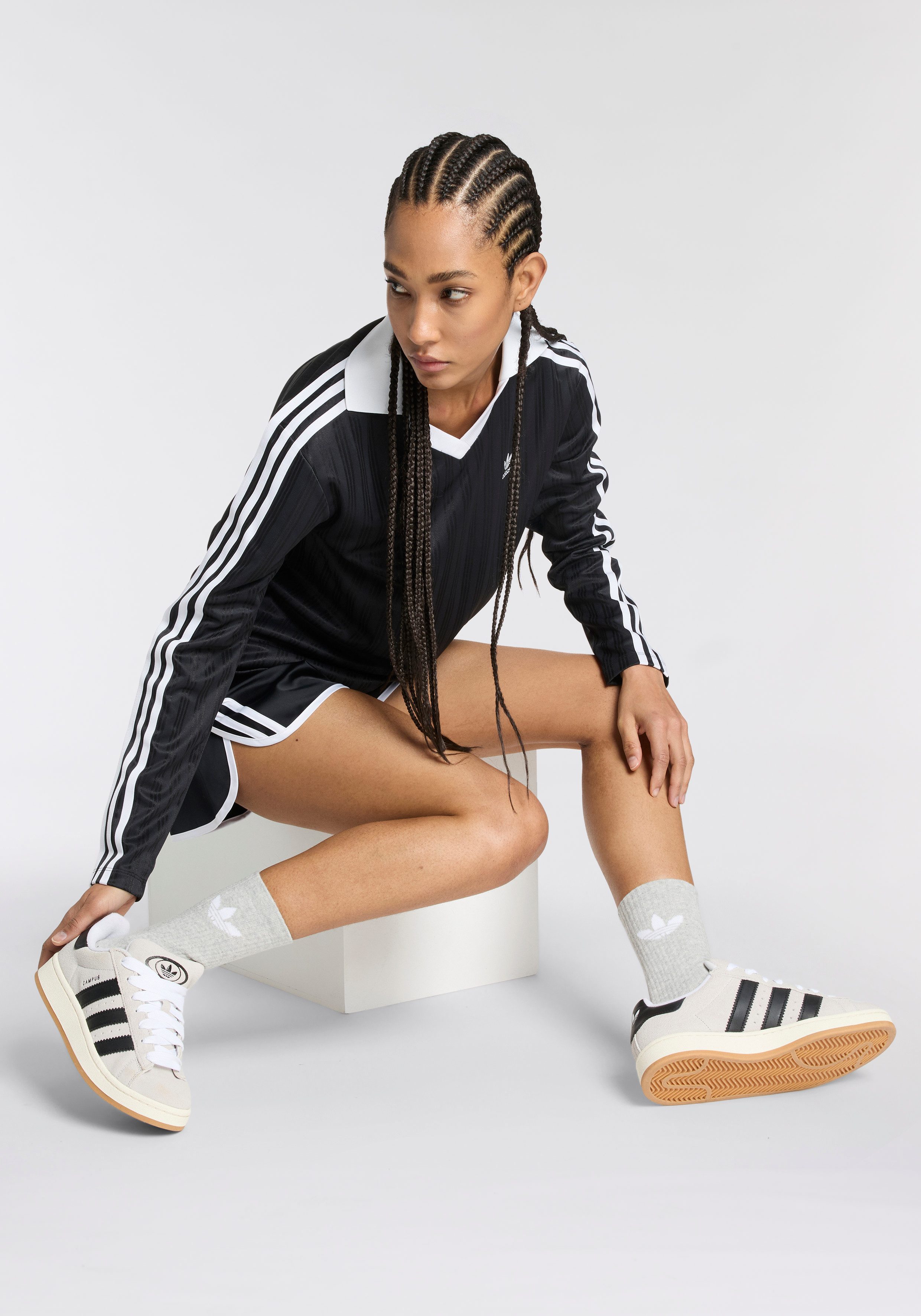adidas Originals Sportsokken TR CREW S 6P 6-pack sokken met logo (6 paar)