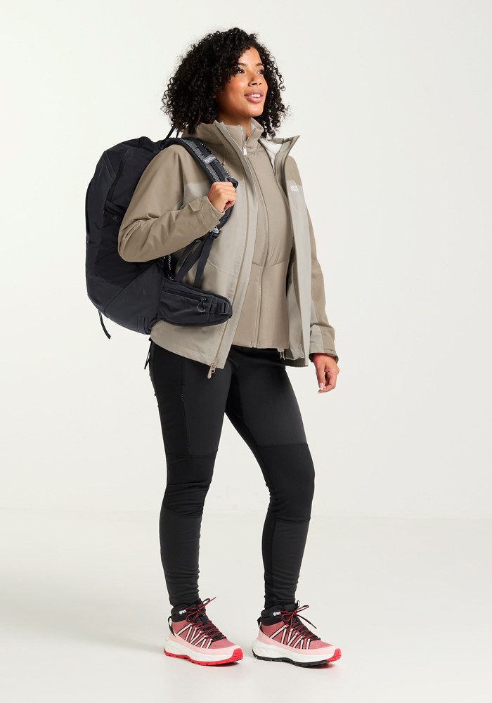Jack Wolfskin Functioneel 3-in-1-jack WILD PLACES 3IN1 JKT W