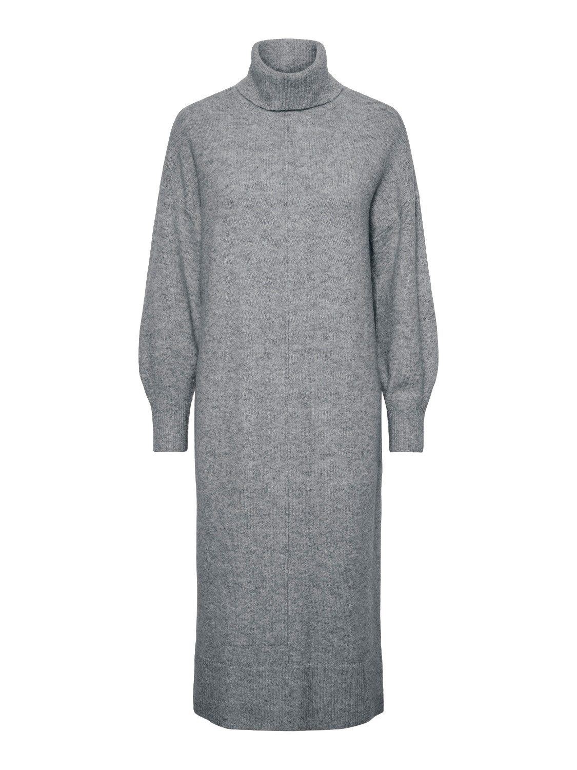 pieces Gebreide jurk PCMALOU LS ROLLNECK KNIT DRESS NOOS BC