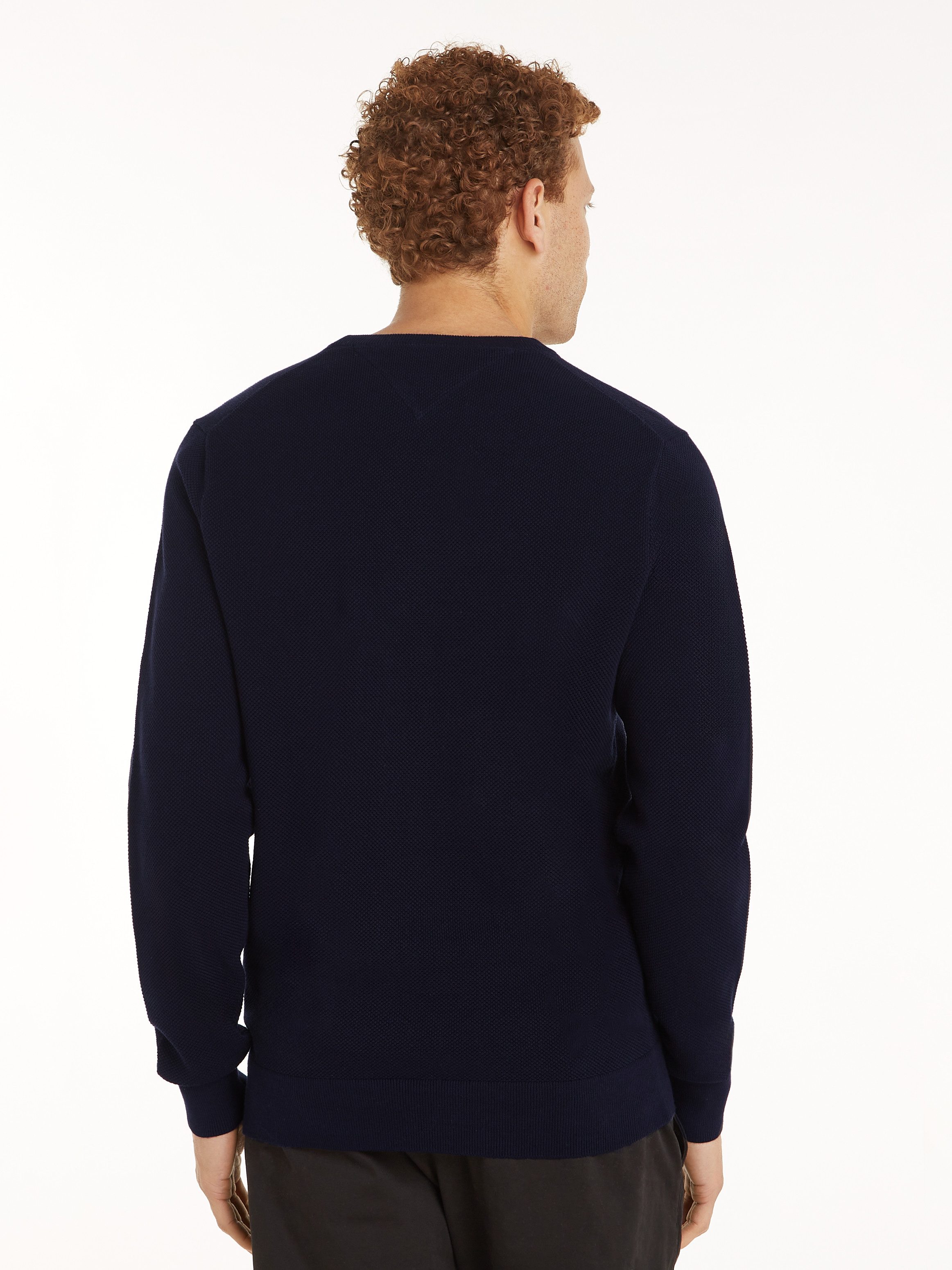 Tommy Hilfiger Trui met ronde hals ESSENTIAL STRUCTURE CREW NECK