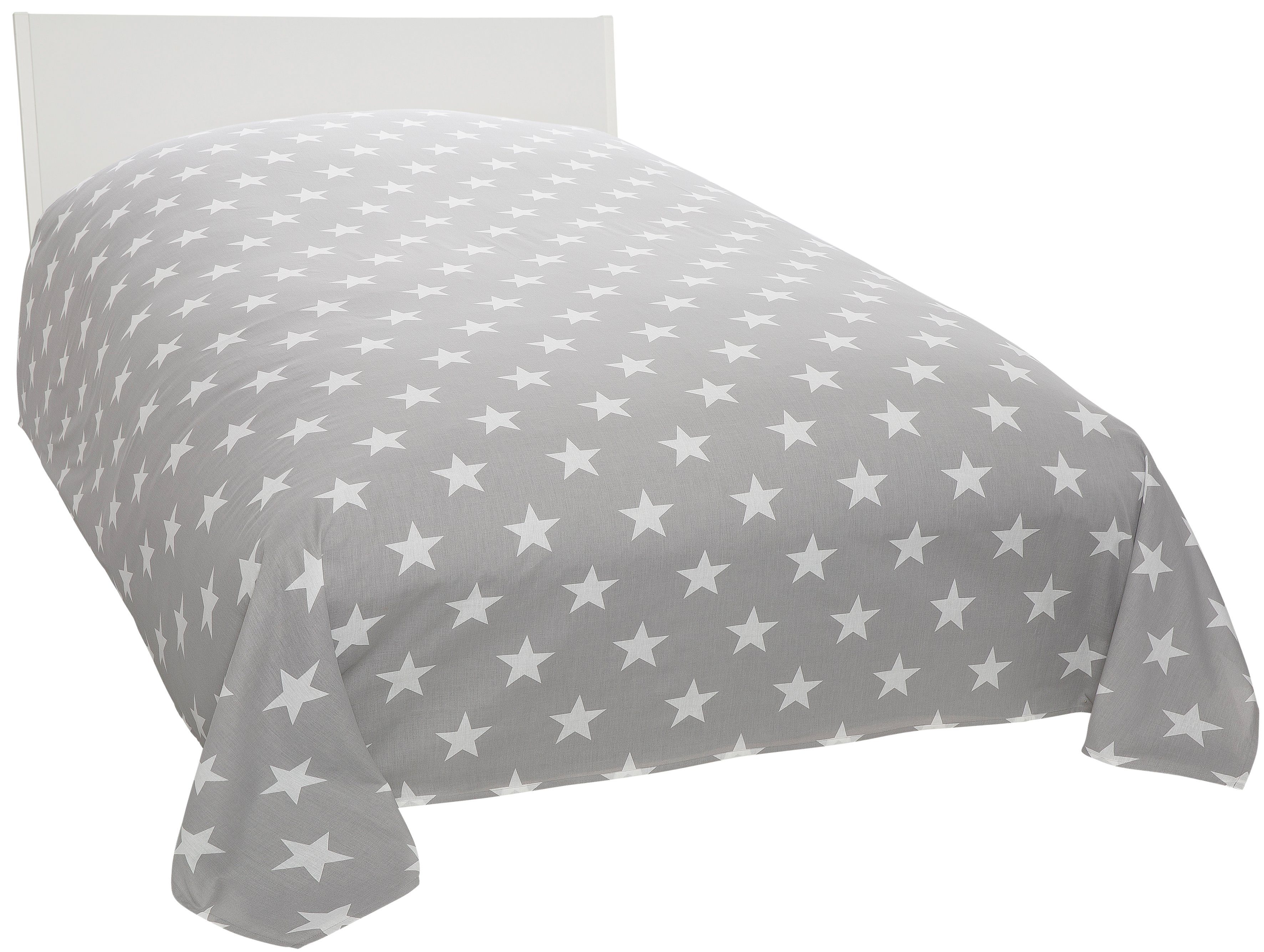my home Sprei Stella lichte sprei in sterren-design, voor kinderen en volwassenen