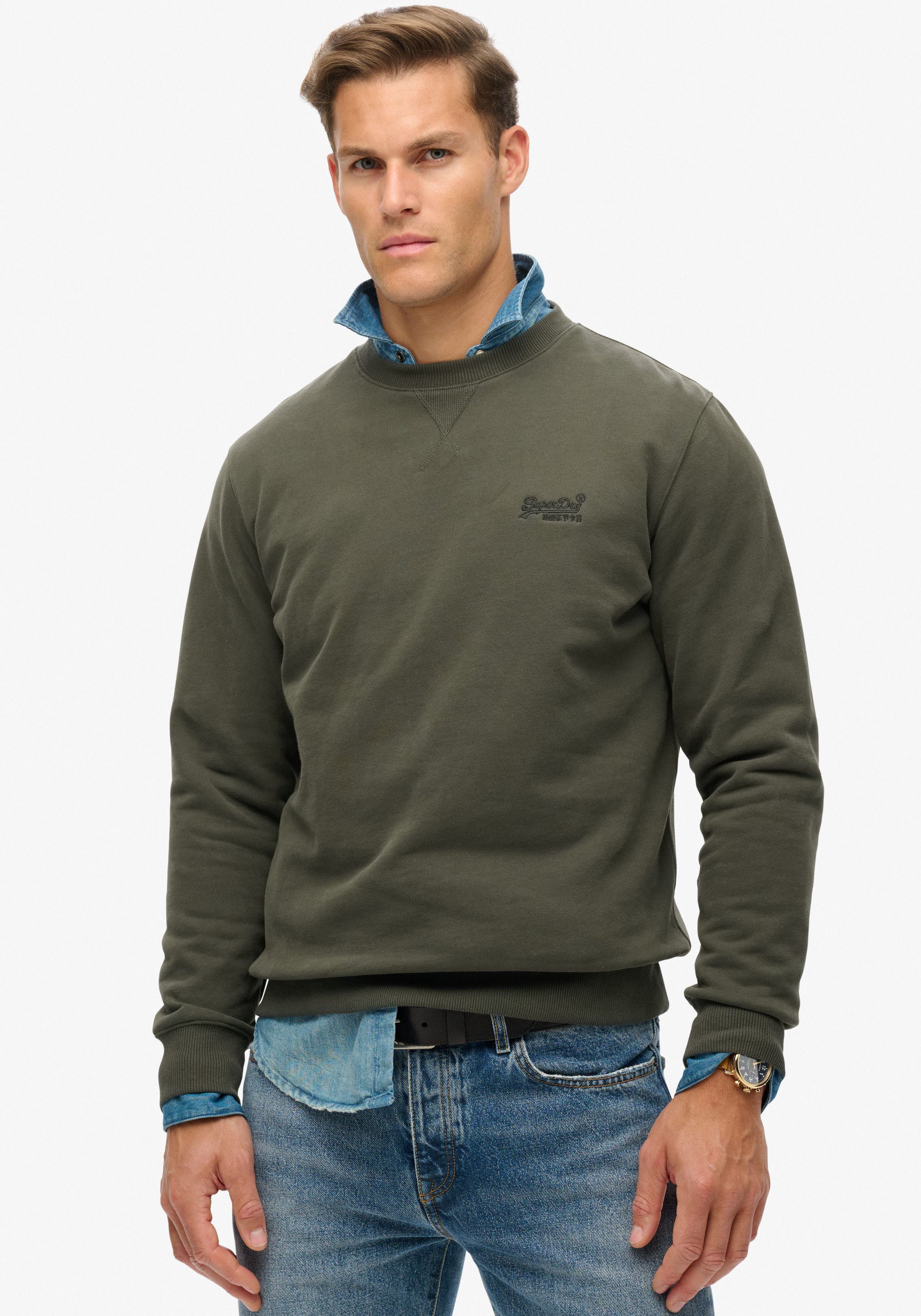 Superdry Sweatshirt ESSENTIAL LOGO CREW SWEATSHIRT