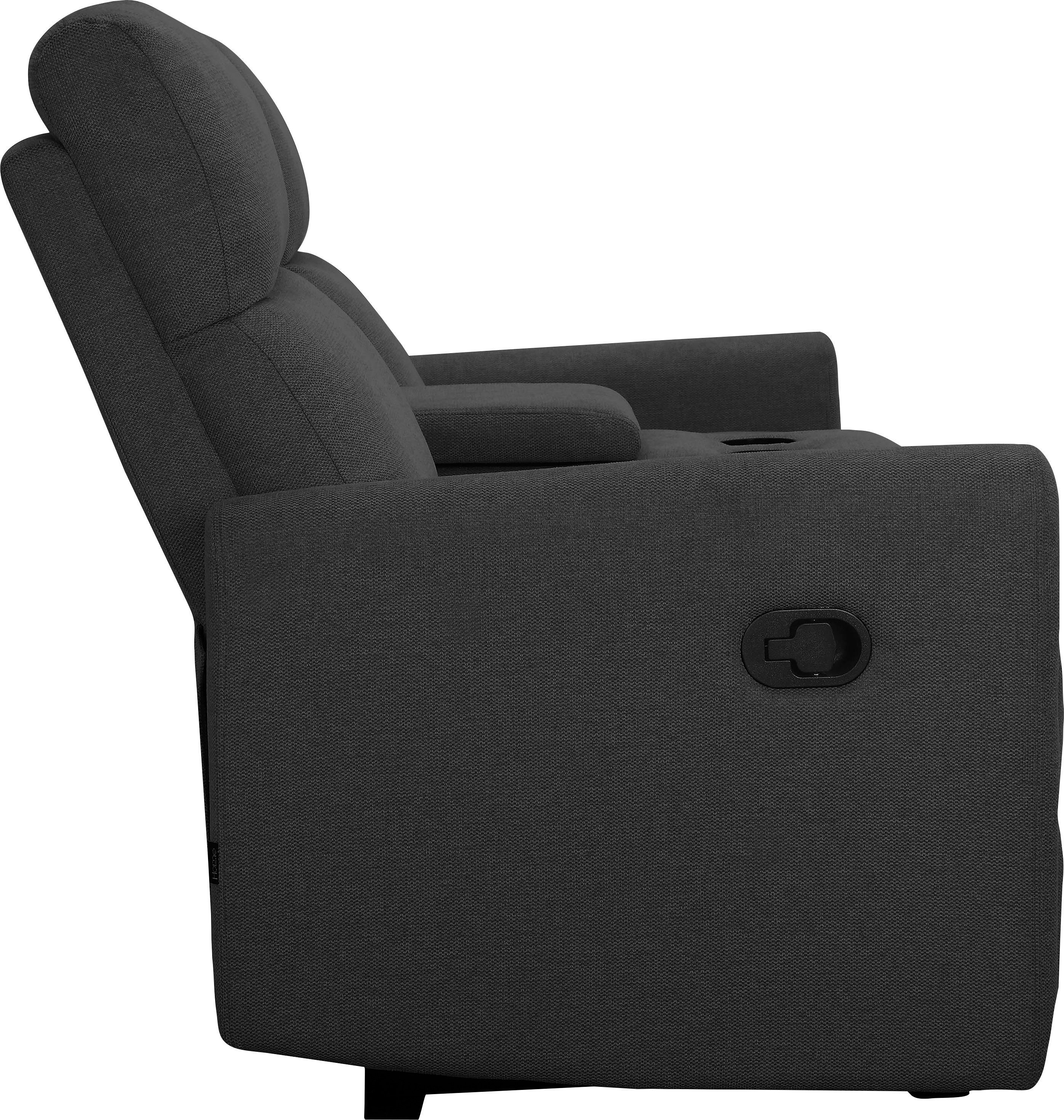 Home affaire 2-zitsbank Daoulas, 2-zits bioscoopbank, TV-fauteuil, multimedia bank
