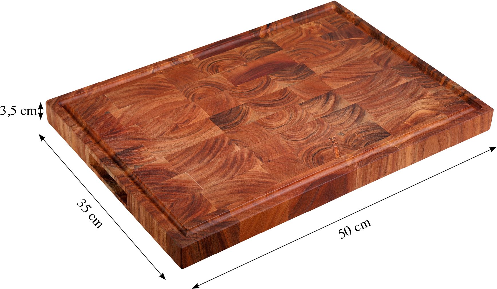 KESPER for kitchen & home Snijplank van acaciahout, FSC (1 stuk)