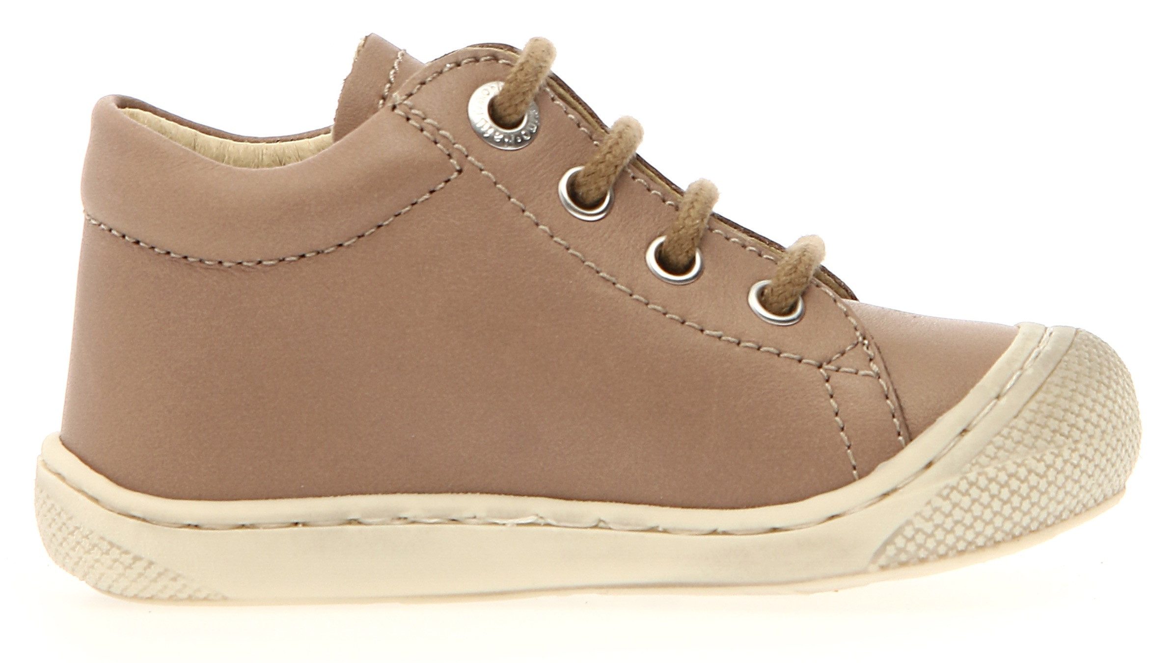Naturino Babyschoentjes COCOON BONE Babyschoen, blote voeten schoen in used-look, maat sjabloon te downloaden