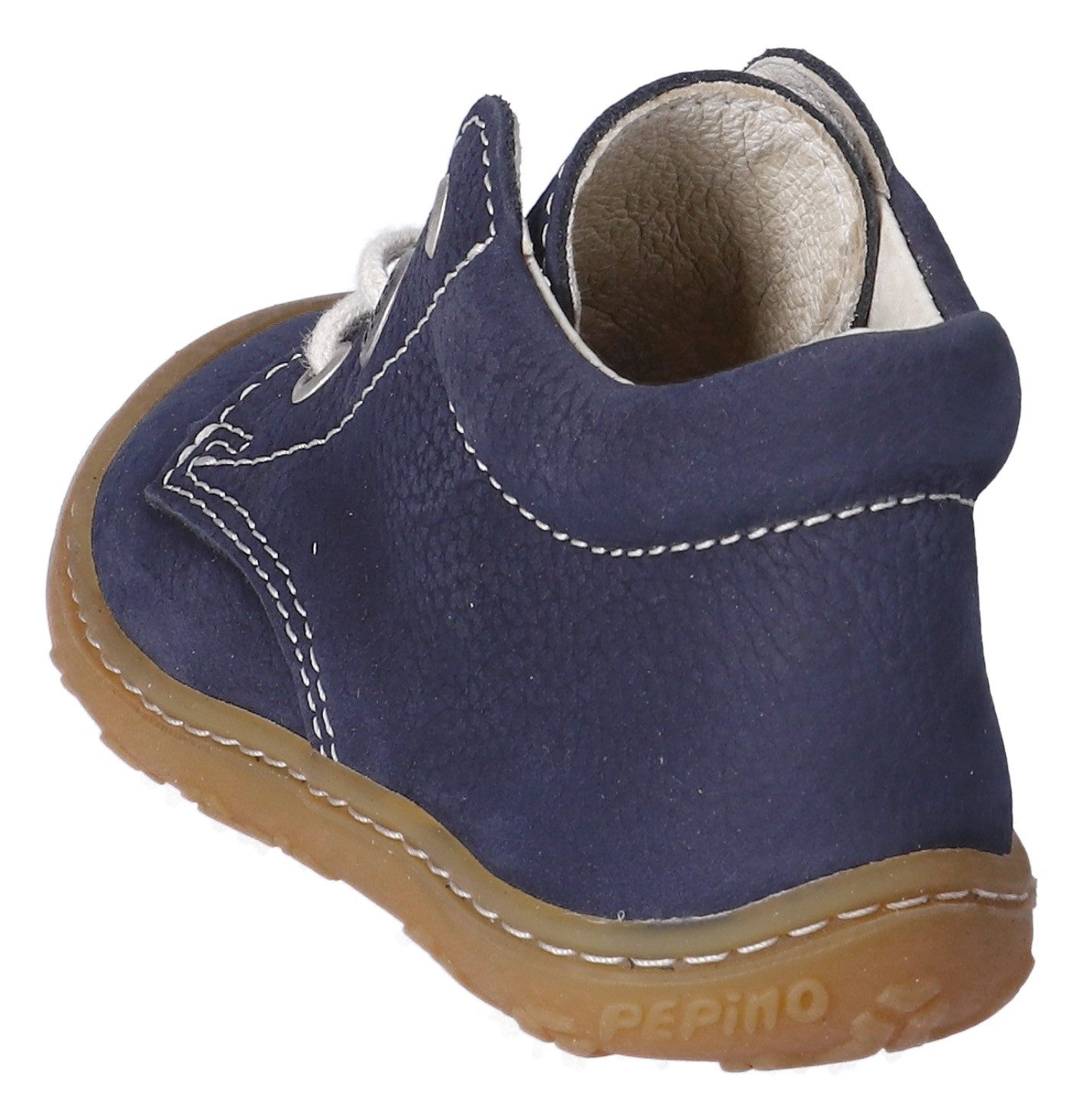 PEPINO by RICOSTA Babyschoentjes CORY W DAME: Breed , veterschoen met breedtemetingssysteem, leer, maat sjabloon te downloaden