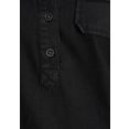 arizona jeans blouse omslagmouwen met trensje zwart