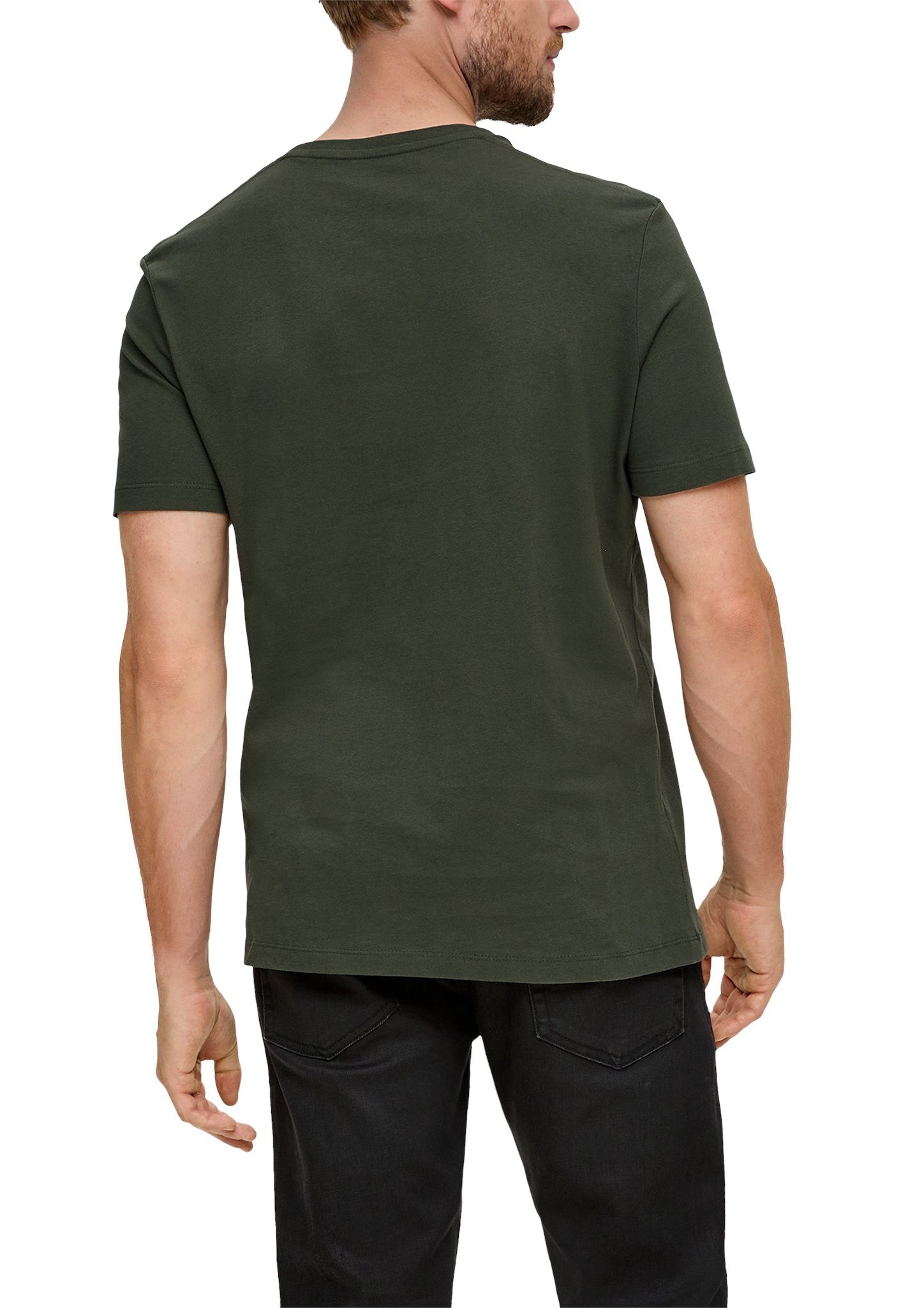 s.Oliver T-shirt van ademende katoen