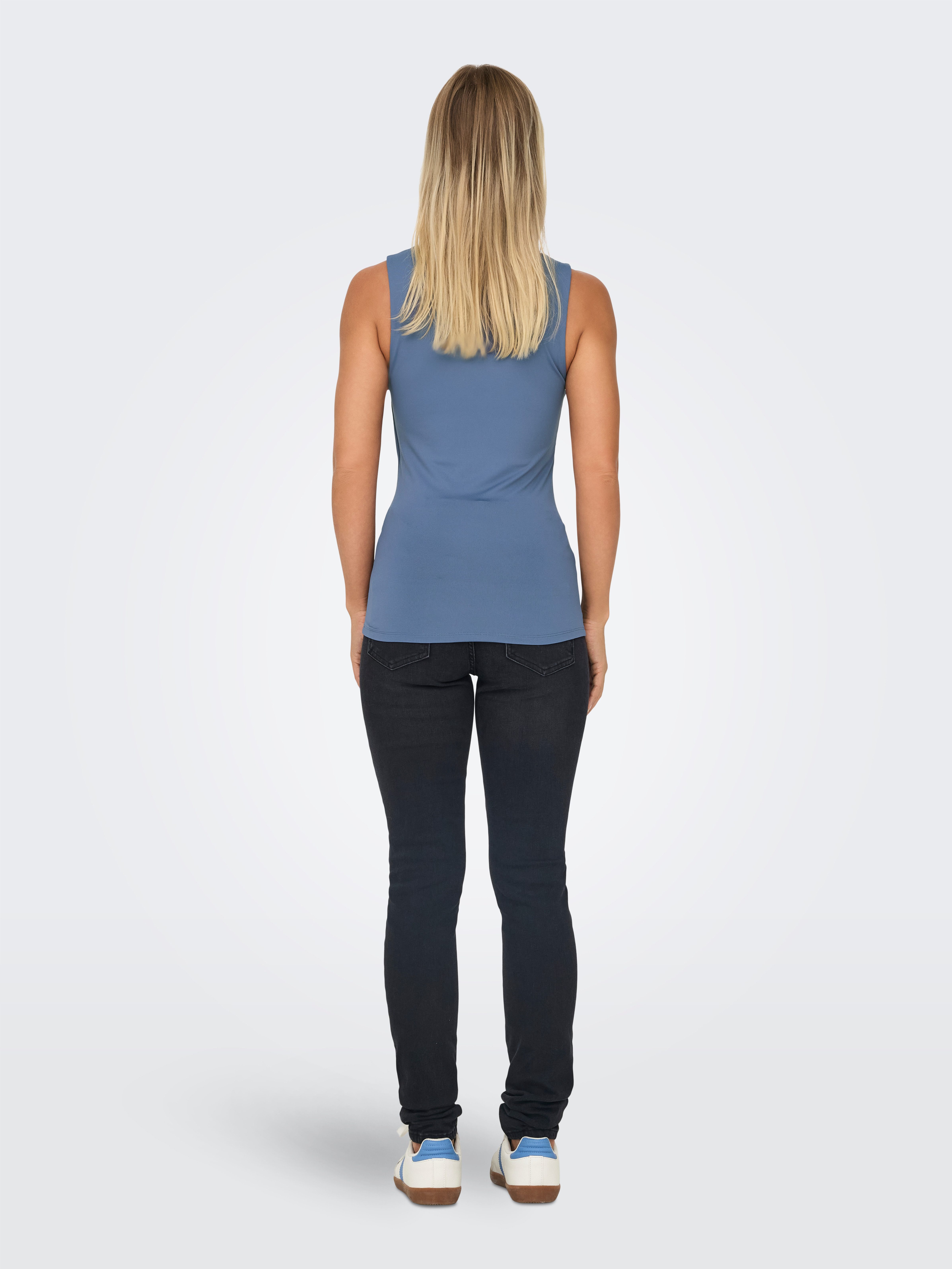 Only Tanktop ONLEA S L 2-WAYS FIT TOP JRS NOOS