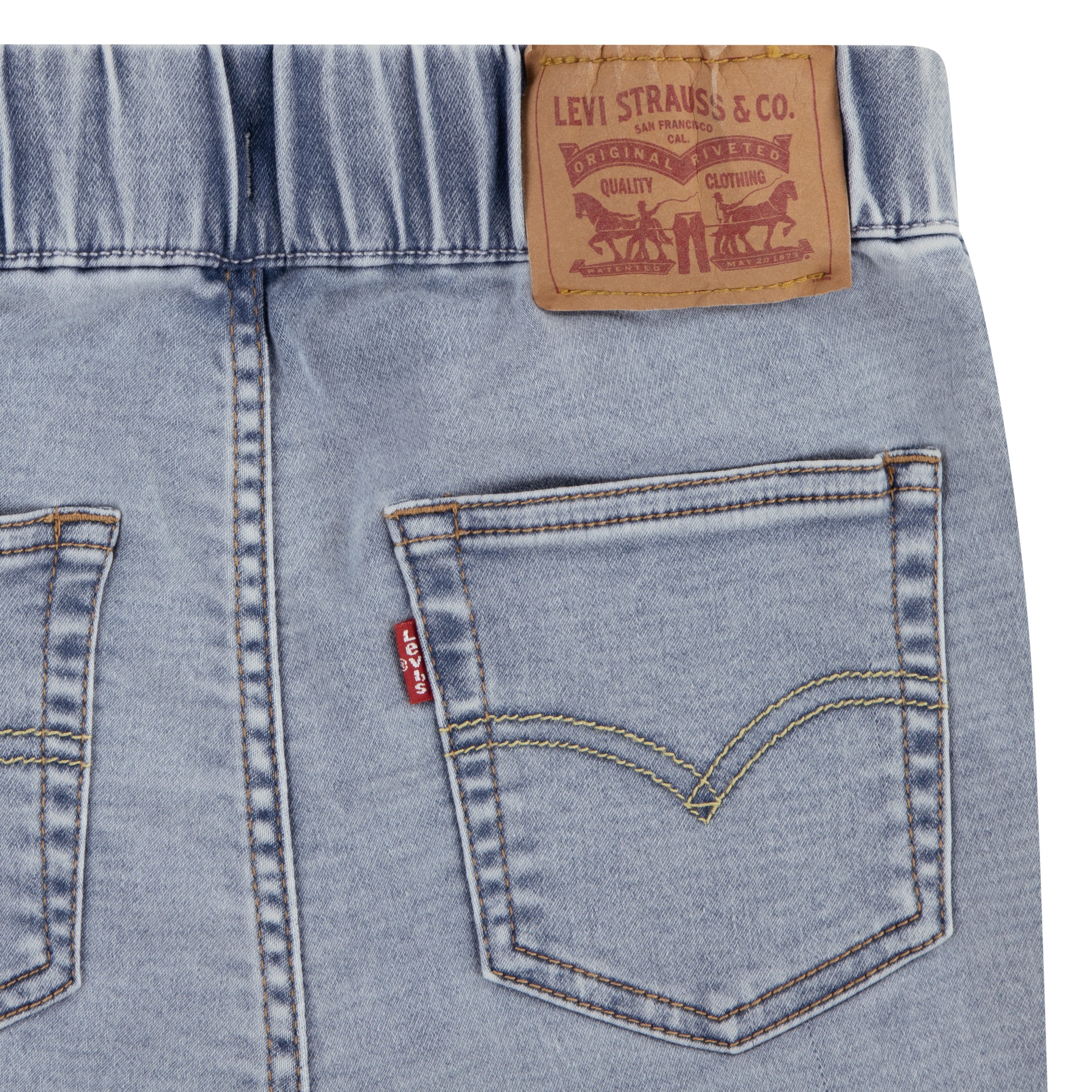 Levi's Kidswear Jeansbermuda LVB SKINNY FIT DOBBY SHORT