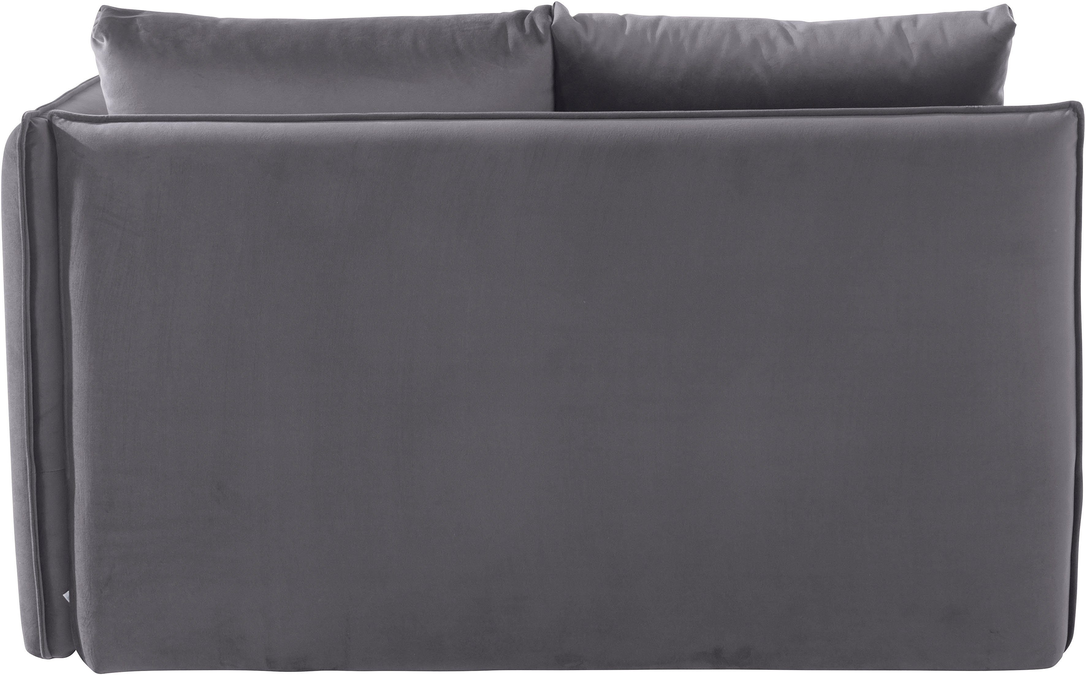 andas Ottomane Nöre korte lounge-module - zelf samenstellen, breedte 138 cm, diepte 128 cm