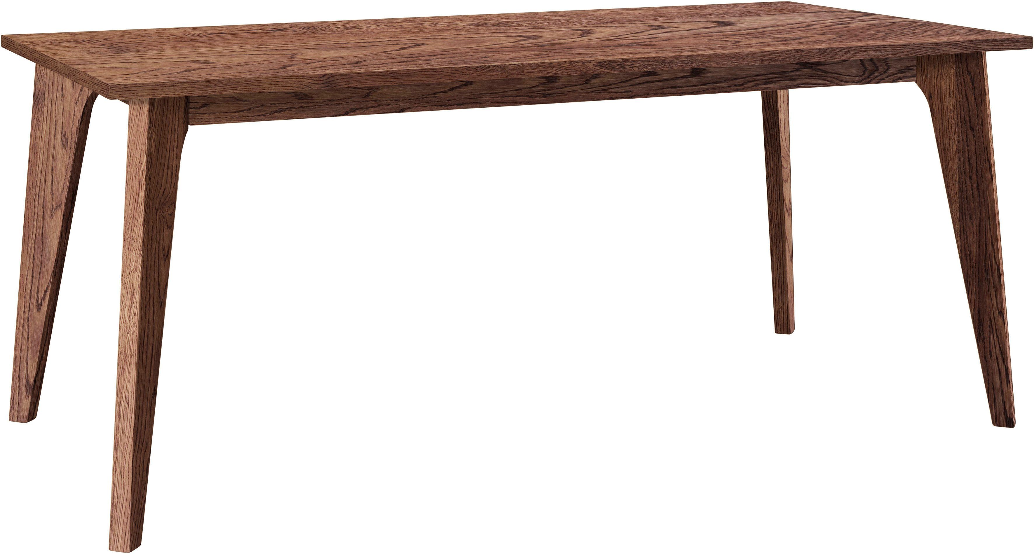 andas Eettafel Amali Van massief eiken, in 3 breedten