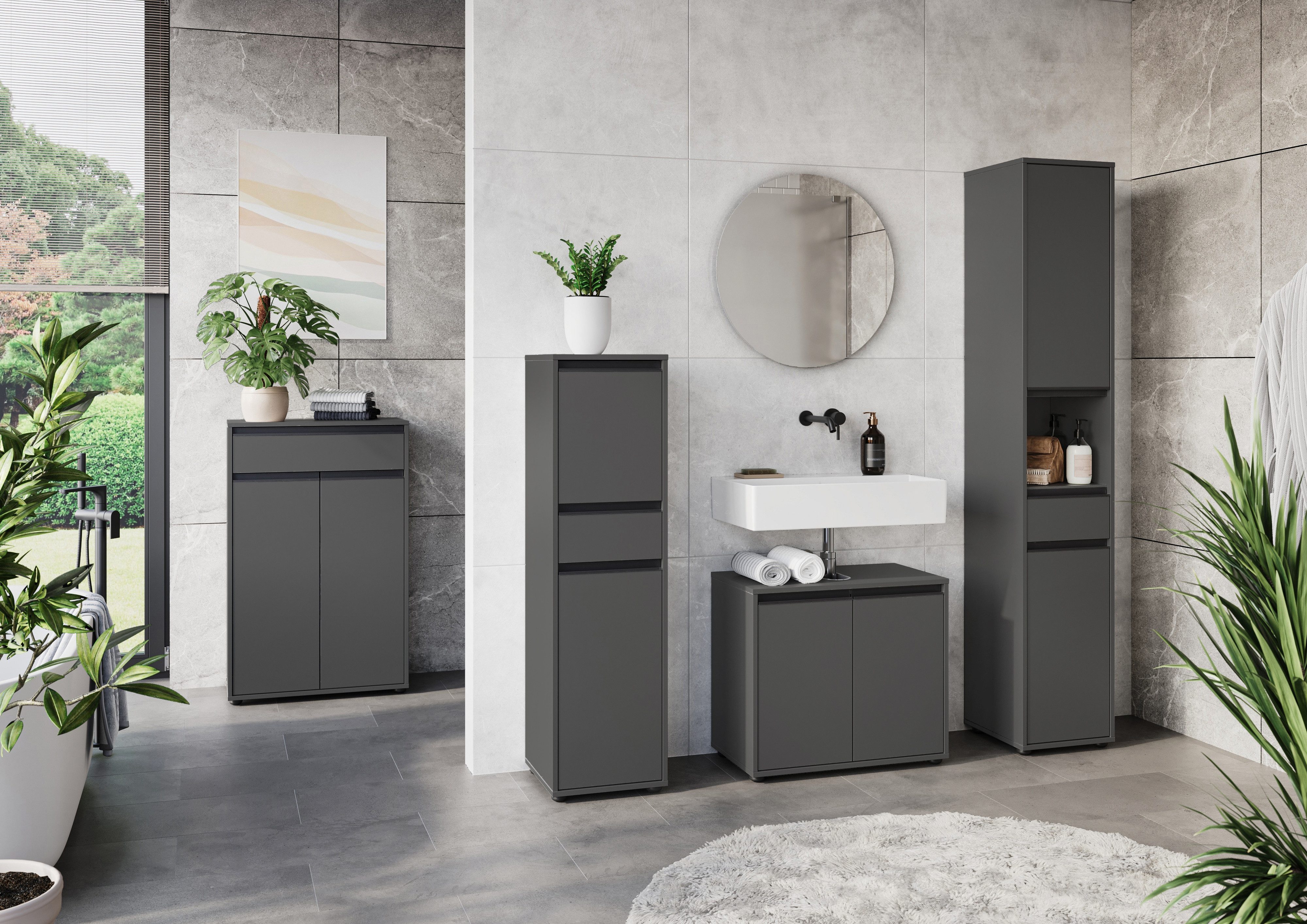 GERMANIA Badmeubelset Lemont 3-delig (3 stuks)