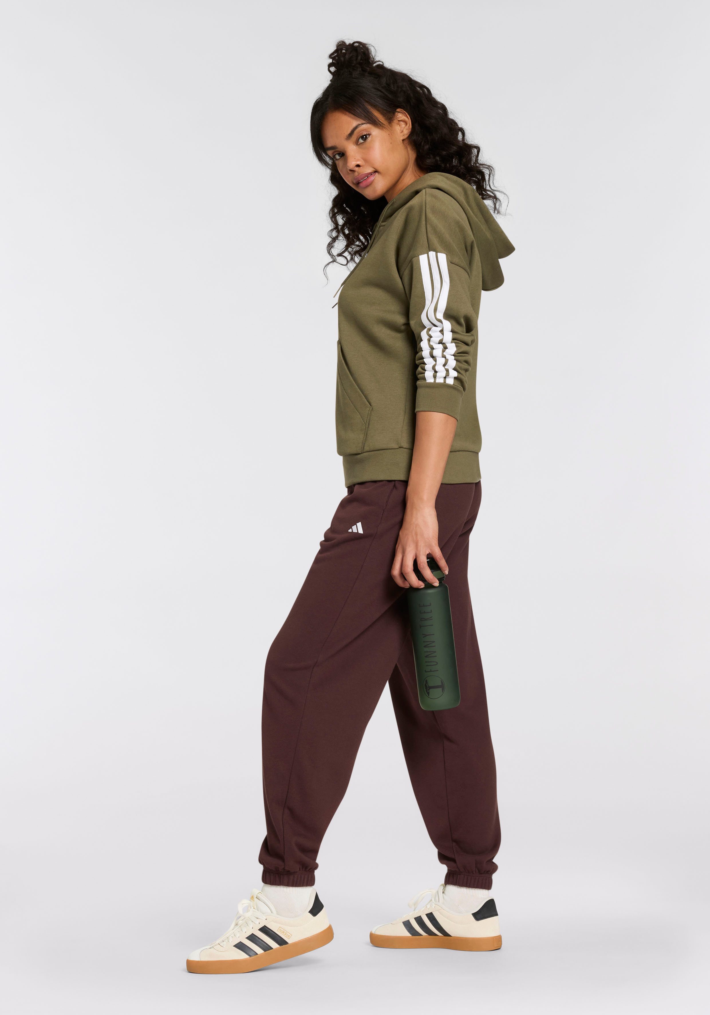 adidas Sportswear Sportbroek W SL FT CF PT Joggingbroek van zacht French Terry materiaal (1-delig)
