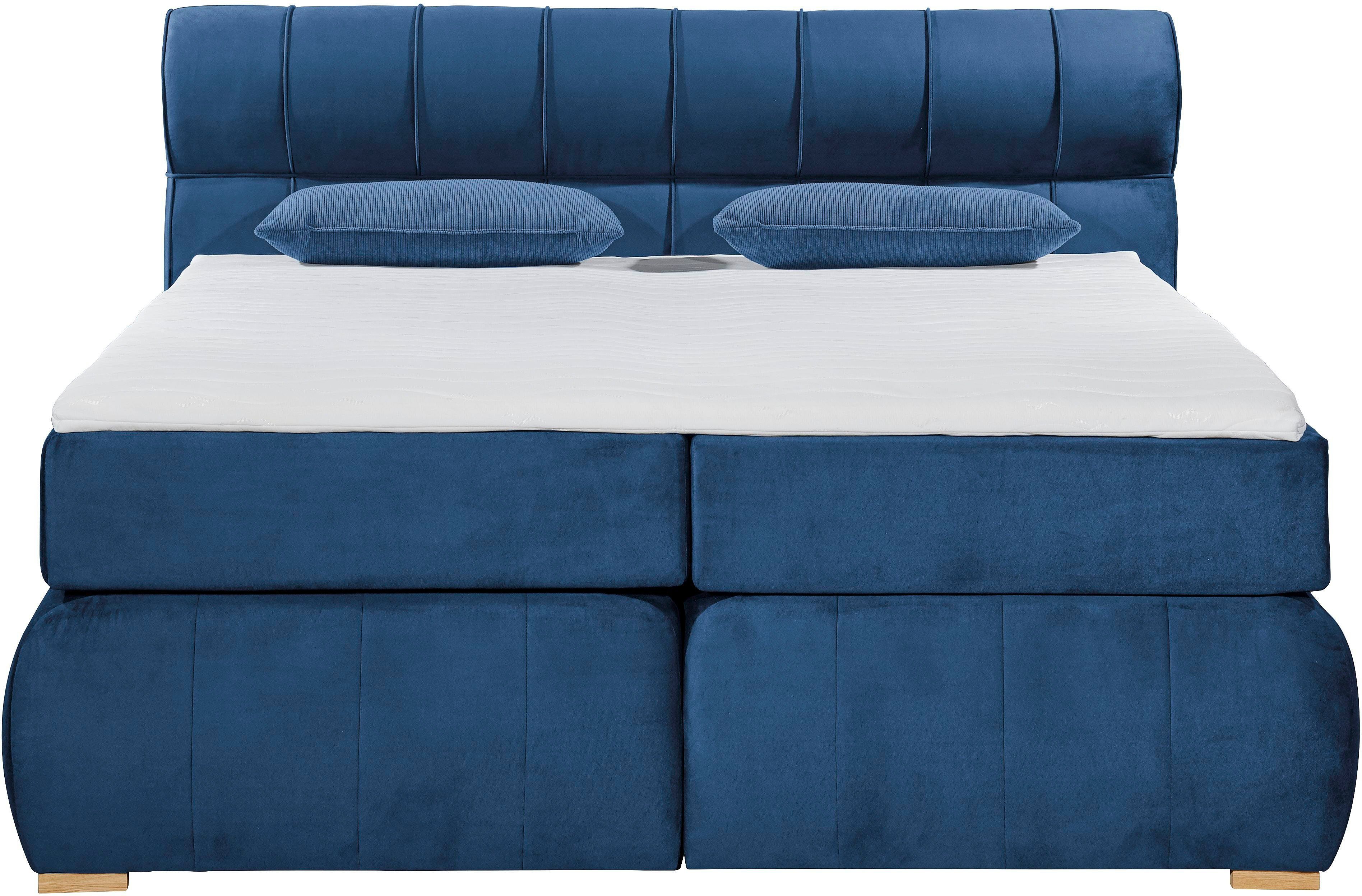 Places of Style Boxspring Felicia in h4, incl. matrastopper en bedbox