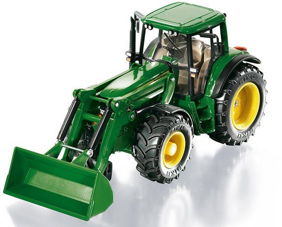 Siku Speelgoed-tractor SIKU Farmer, John Deere met voorlader (3652)