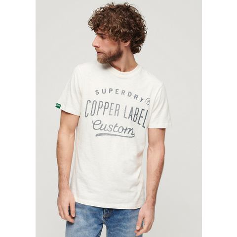 NU 20% KORTING: Superdry T-shirt COPPER LABEL WORKWEAR TEE