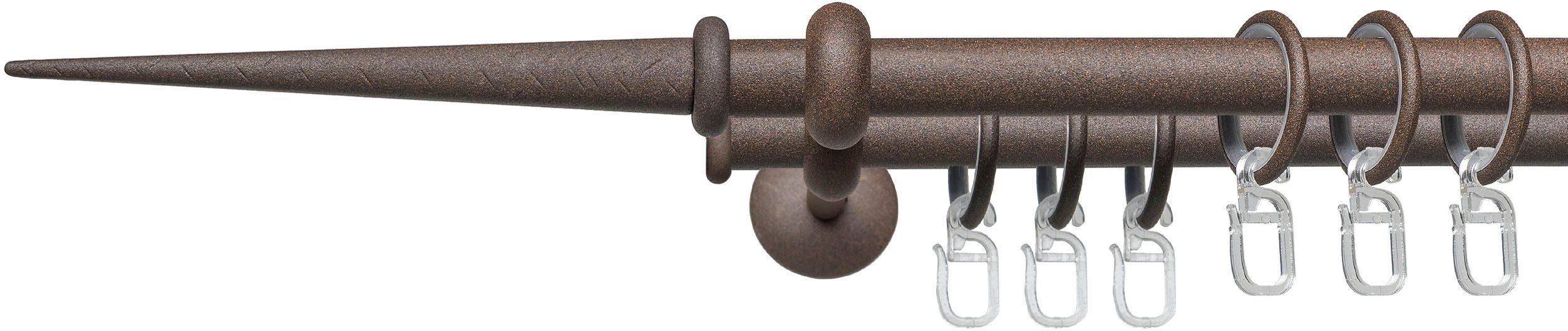 Liedeco Eindstuk voor gordijnroede Eindstuk, eindknop punt "Esperanca" voor 16 mm stangen (2 stuks)