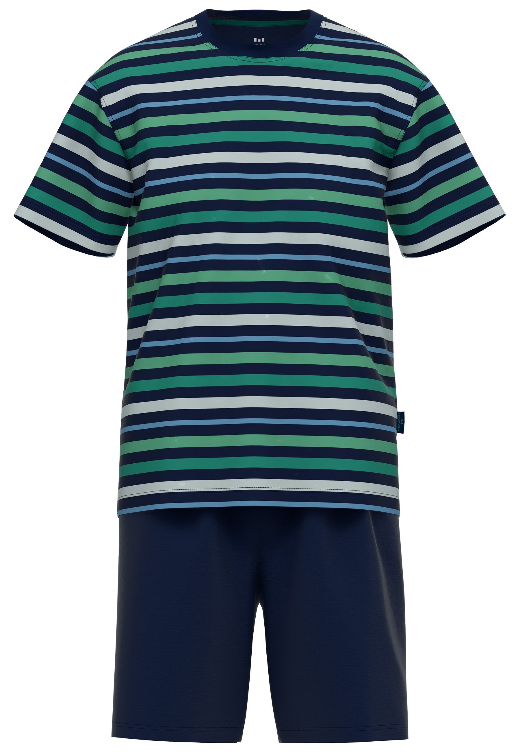 GÖTZBURG Shortama Bray met elastische taille (2-delig)
