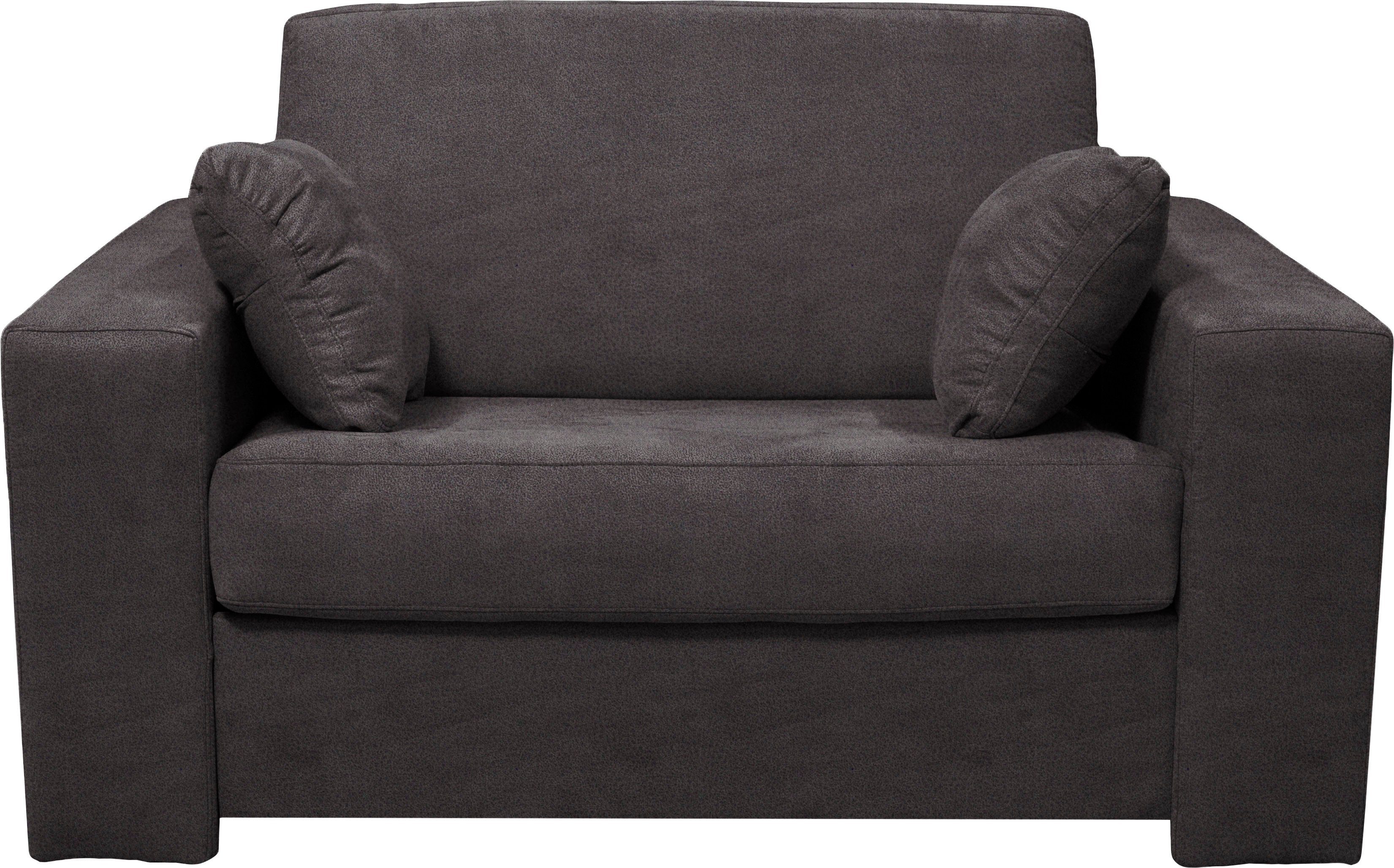 Home affaire Fauteuil Roma matras hoogte 140 cm Bedfunctie, met vering, Afmeting liggend ca. 83x198 cm
