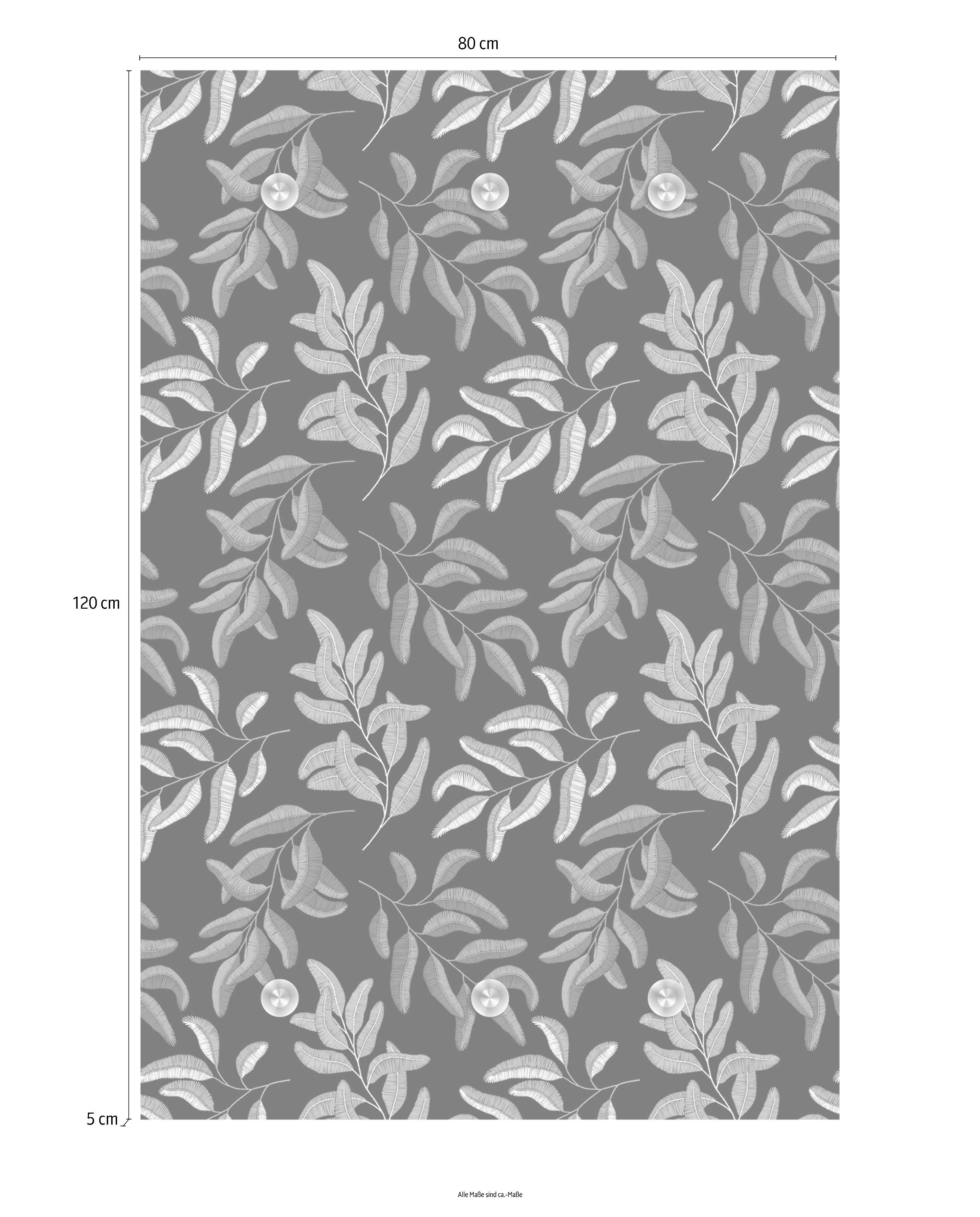 queence Kapstok Bladeren met 6 haken, 80 x 120 cm