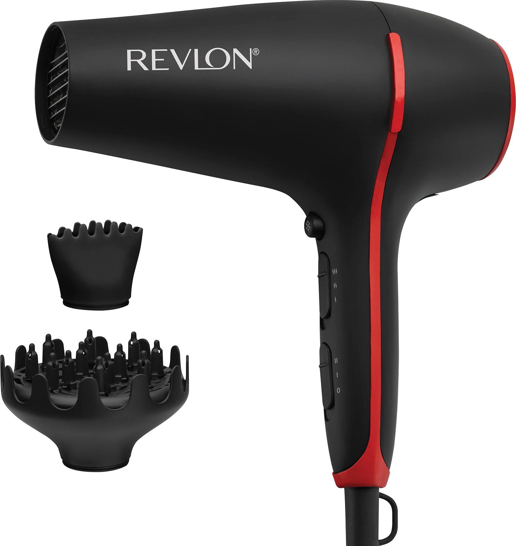 Revlon Ionic haardroger SMOOTHSTAY RVDR5317 Rooster met drievoudige keramische coating en kokosolie-infusie