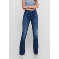 only bootcut jeans onlpaola life hw flared blauw