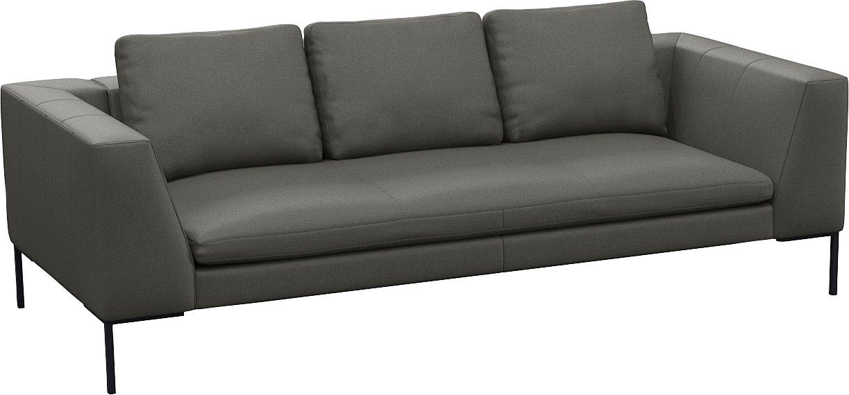 FLEXLUX 3-zitsbank Loano, supercomfortabel zitcomfort door koudschuim in de zitting
