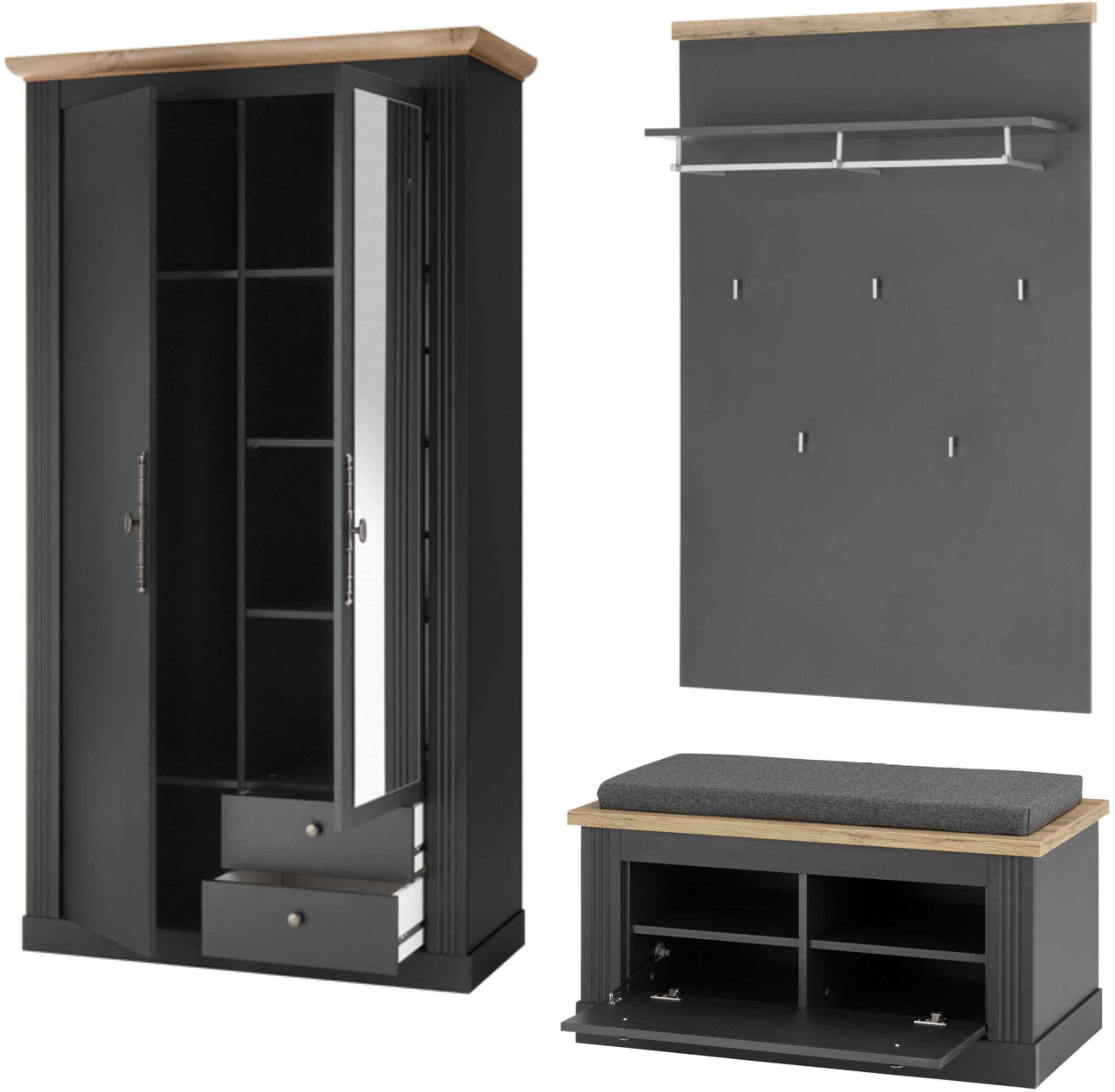 Home affaire Halmeubelset Westminster (3-delig)
