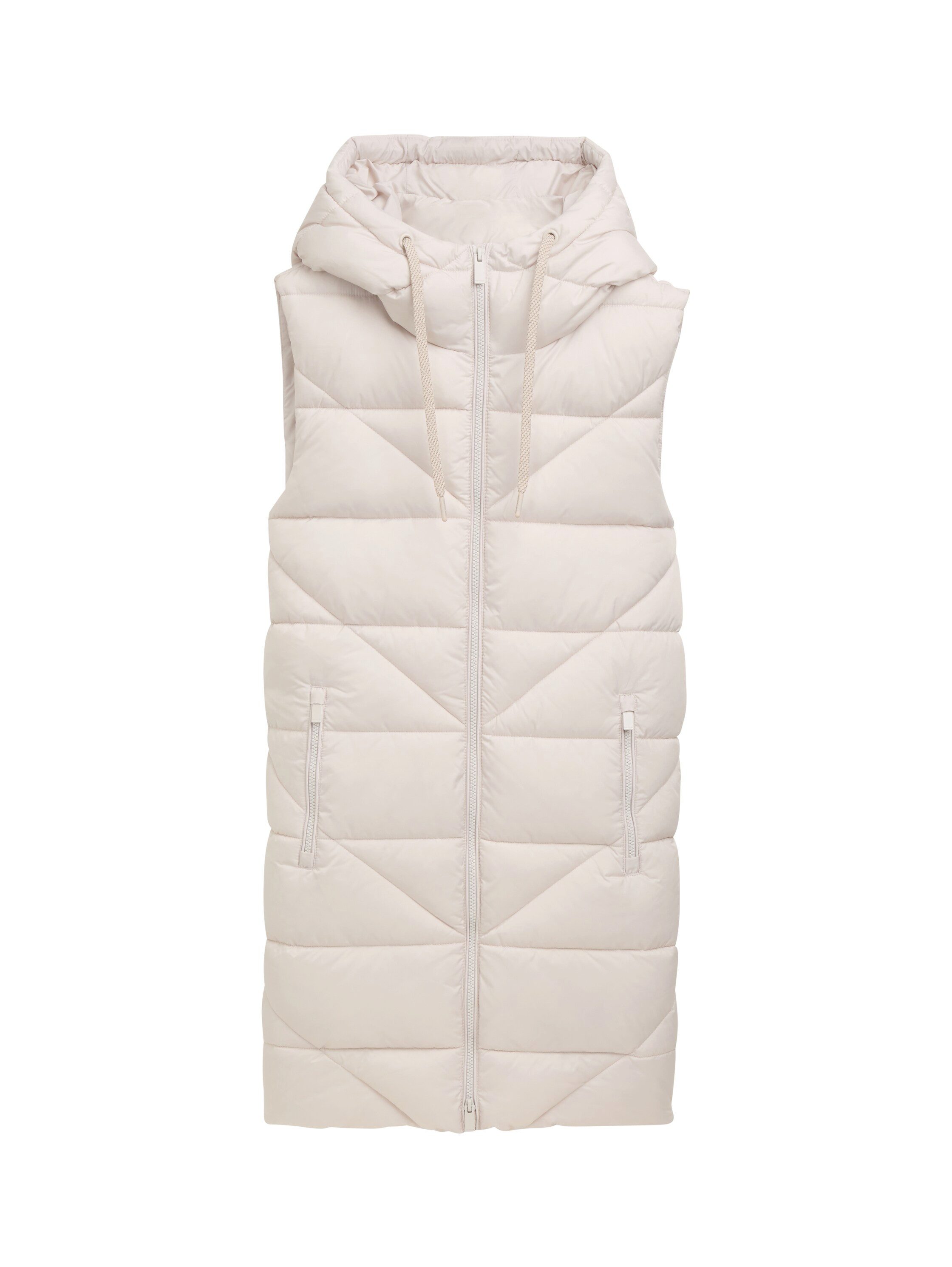 Tom Tailor Bodywarmer met een capuchon