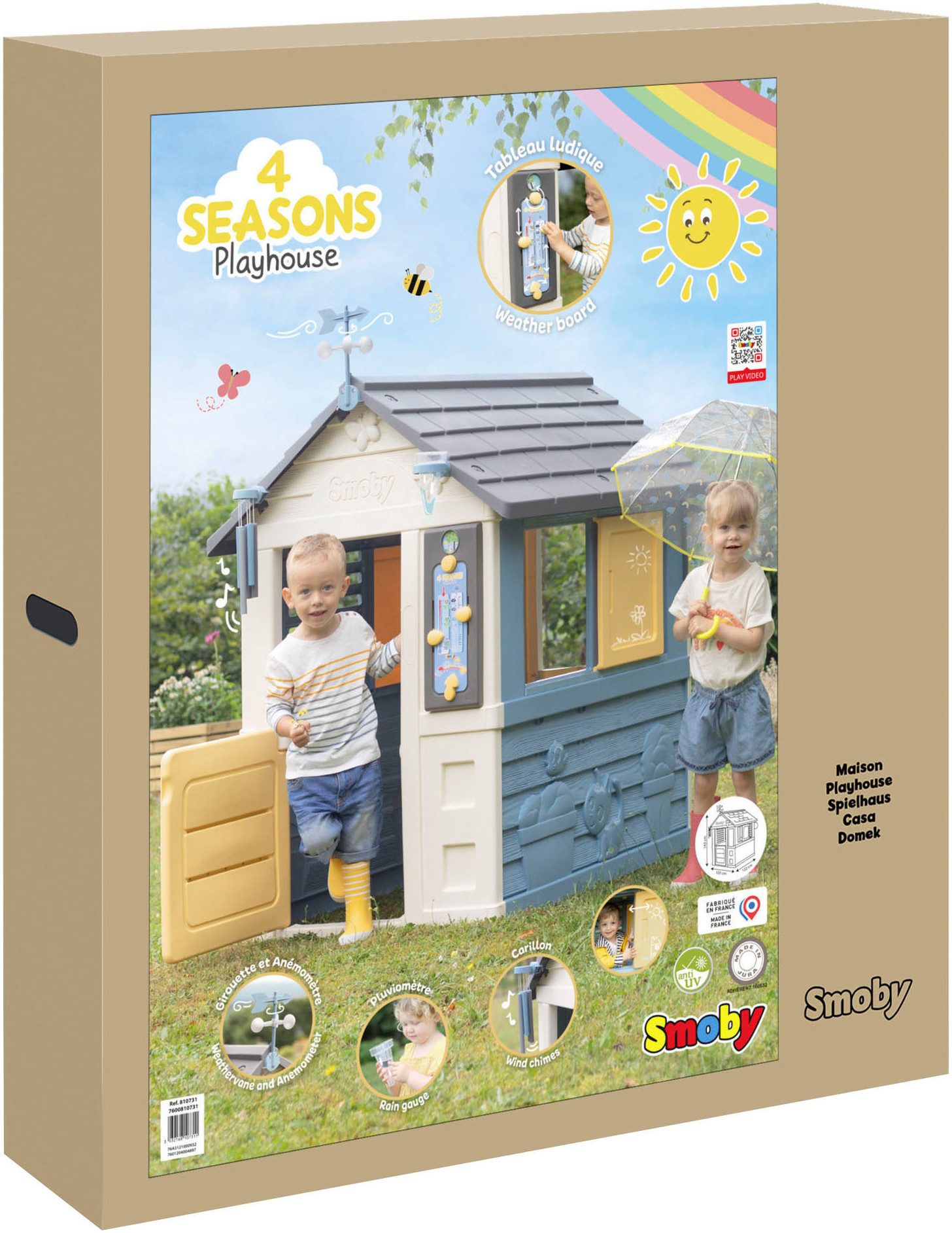 Smoby Speelhuis 4-Seasons