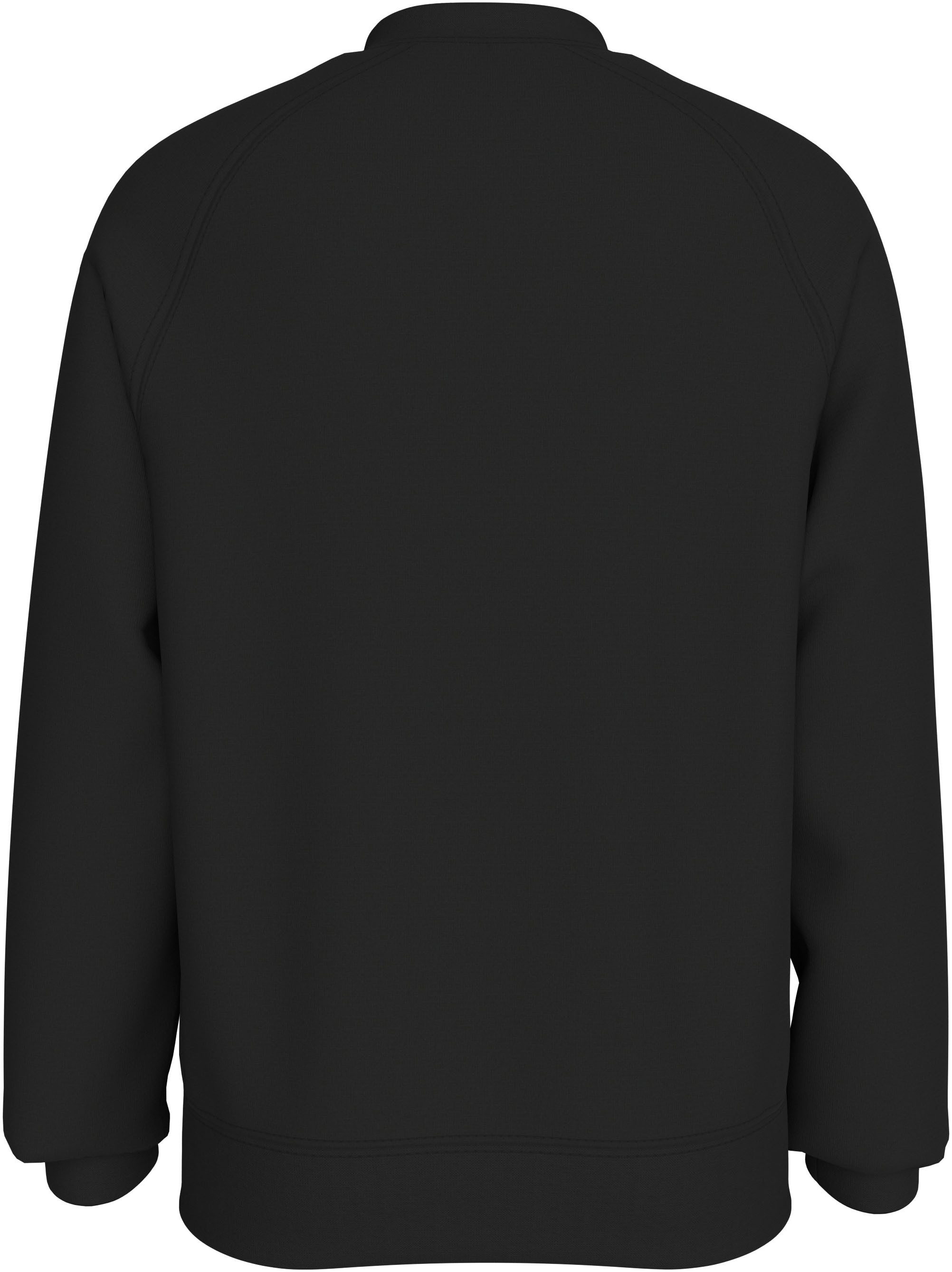 Calvin Klein Sweatshirt Neck Emb. Fleece Crewneck voor kinderen tot 16 jaar en met logo-opdruk