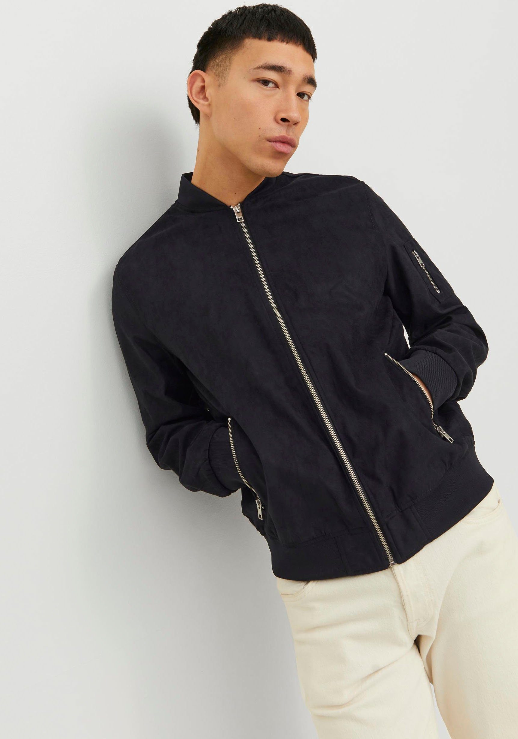 Jack & Jones Blouson JJEROCKY FAUX SUEDE BOMBER NOOS