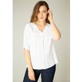 base level blouse zonder sluiting yill wit