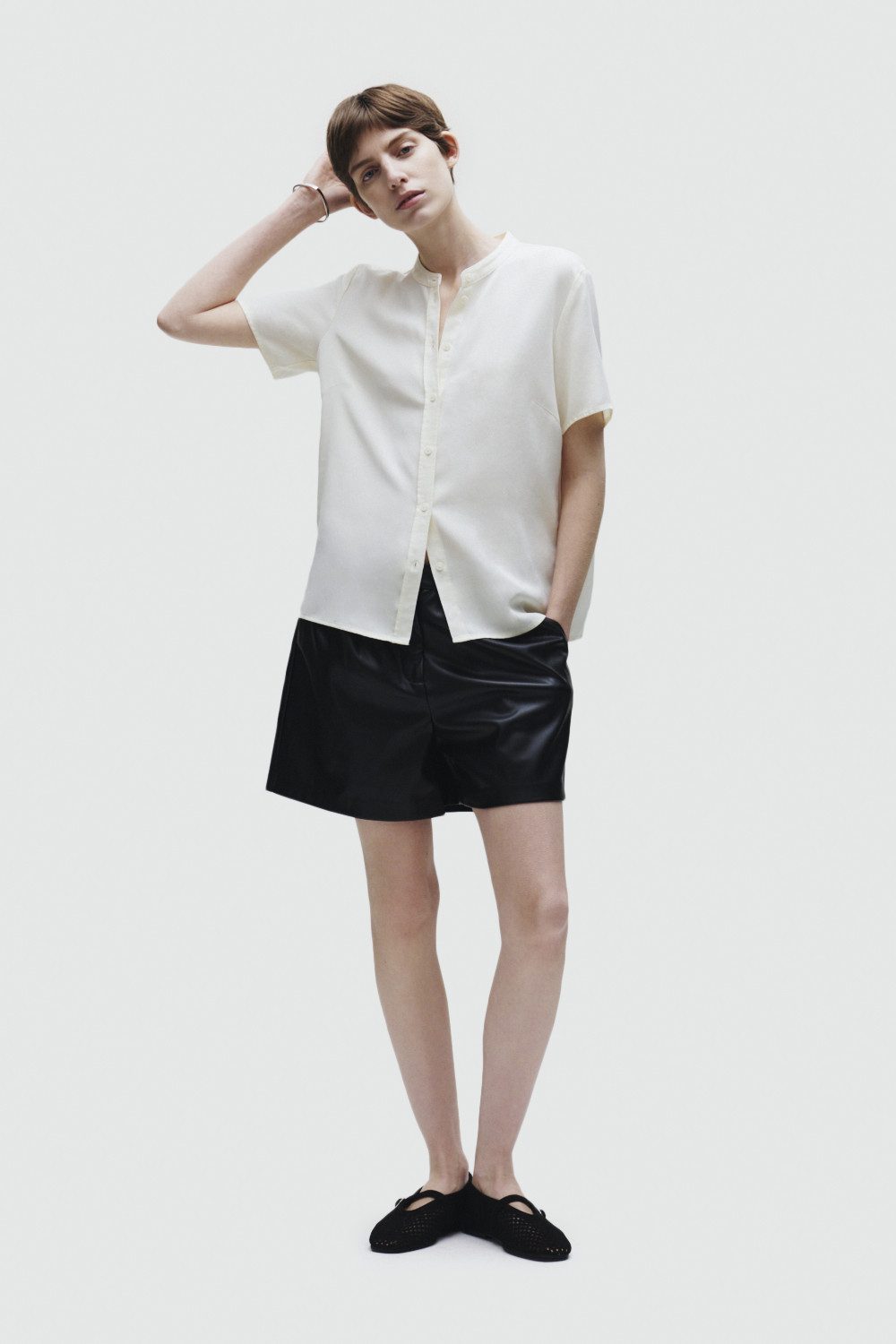 Only Short ONLSARAMY FAUX LEATHER SHORTS OY OTW